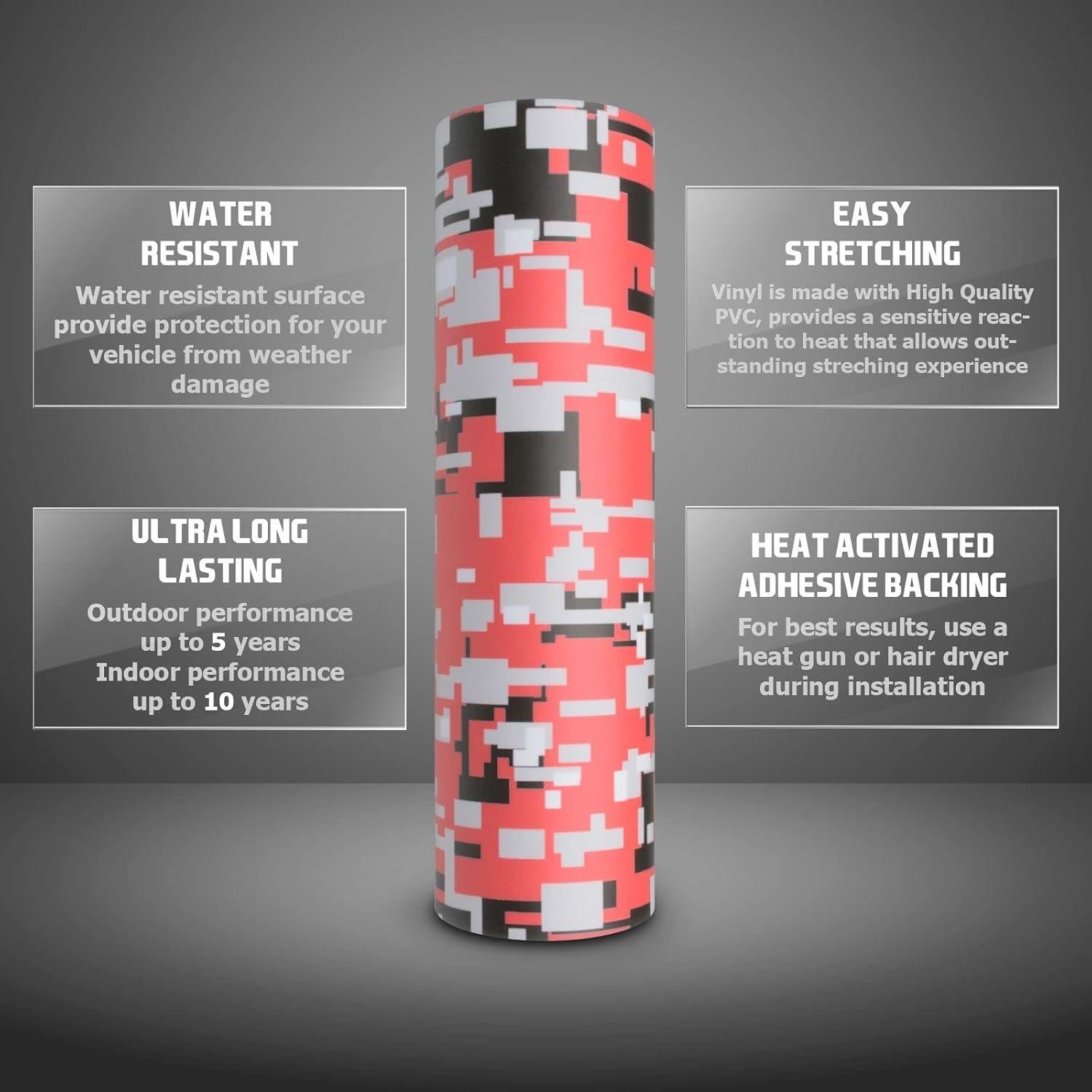 Vinilo Camuflaje Digital Azul Cielo EZAUTO WRAP 10x20cm