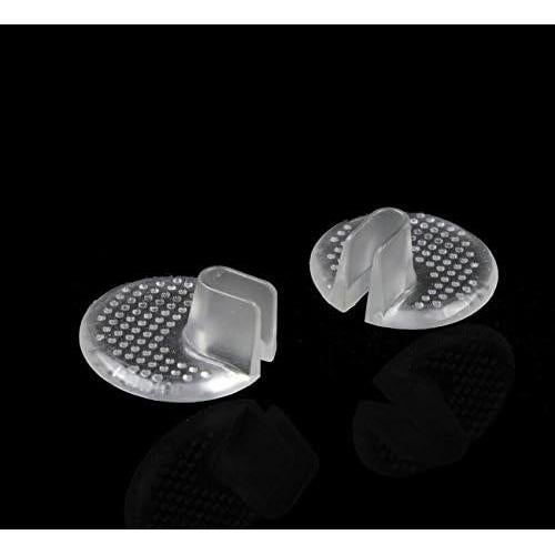 5 Pares Almohadillas de Gel Silicona Transparente para Dedos