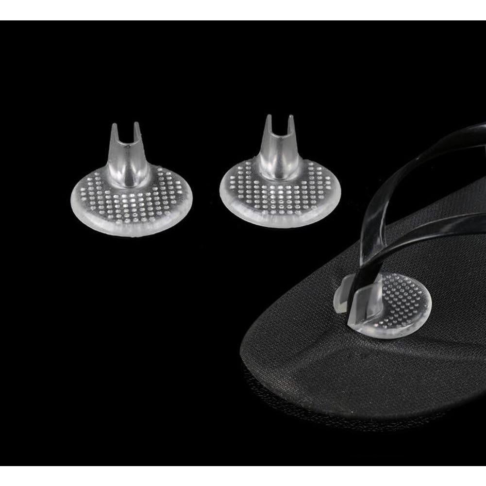 5 Pares Almohadillas de Gel Silicona Transparente para Dedos