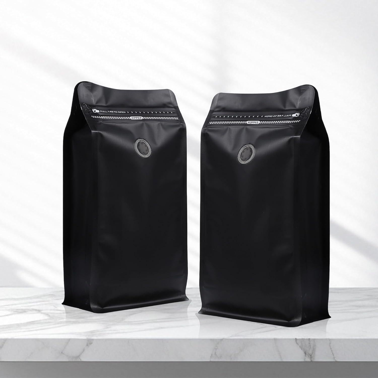 50 Bolsas de Café Mstar Pack con Válvula 250 g Resellables