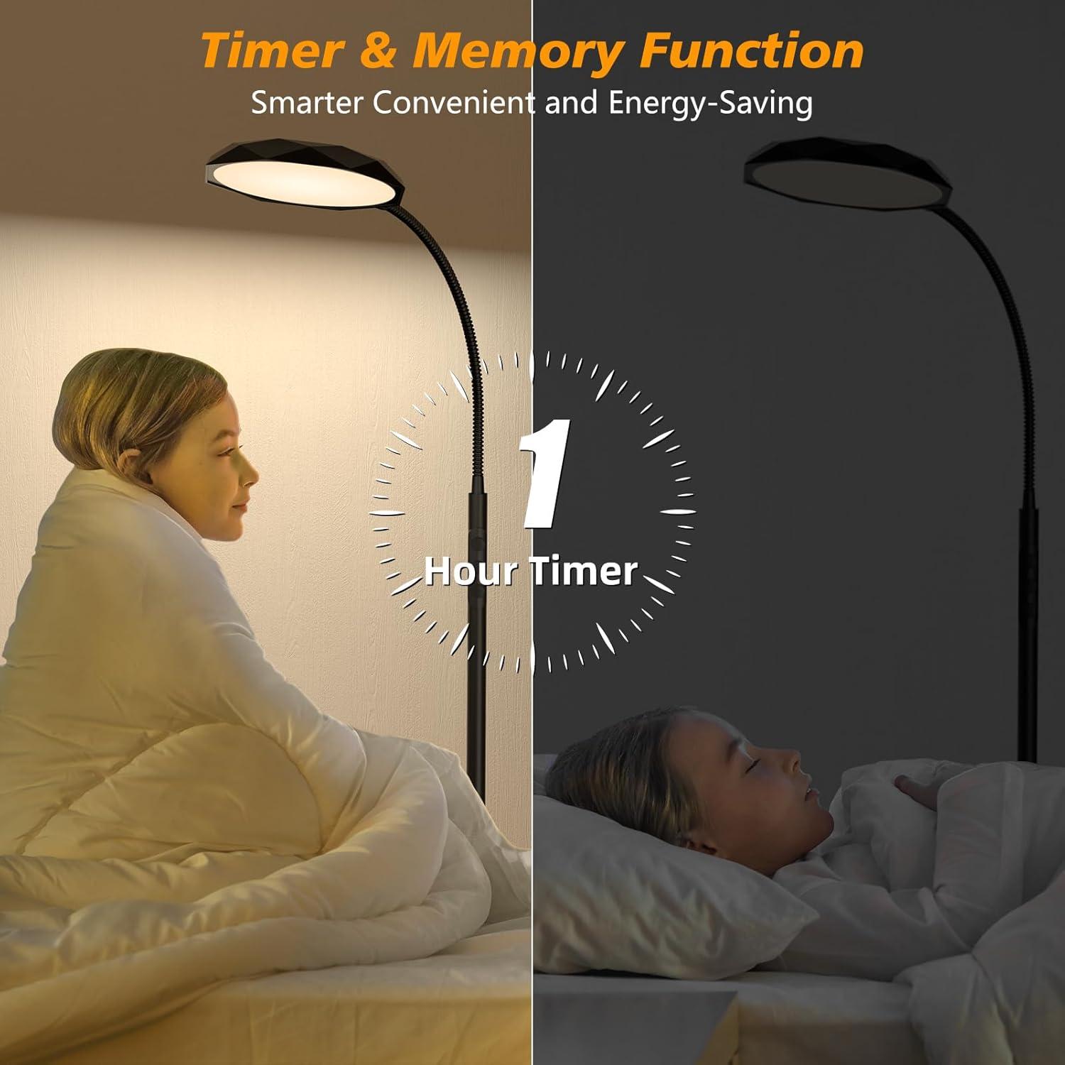 Lámpara de Pie LED PACOVY FLL-018-F5 18W Regulable