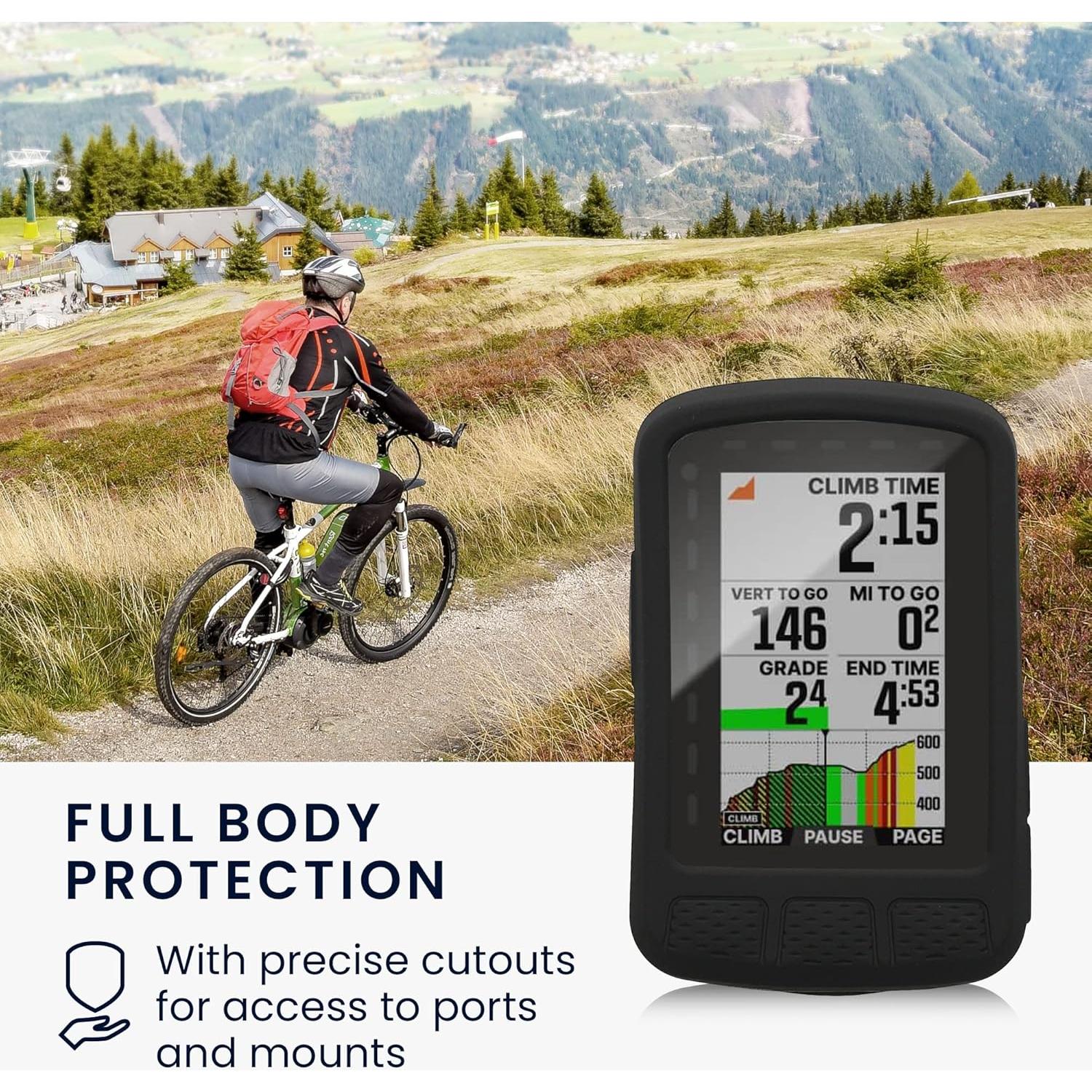 Funda de Silicona kwmobile para Wahoo Elemnt Roam V2 - Protección GPS