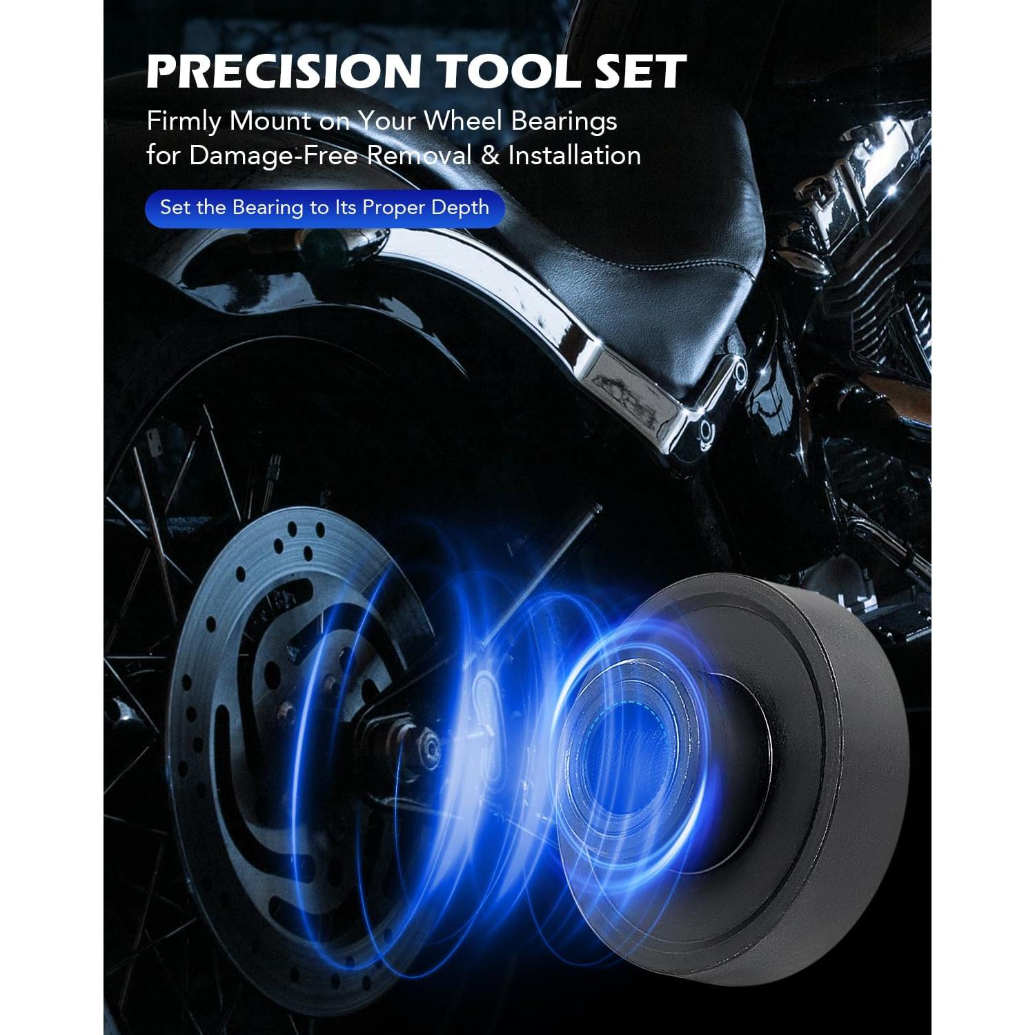 Kit de Herramientas para Rodamientos de Rueda Orion 18 Piezas