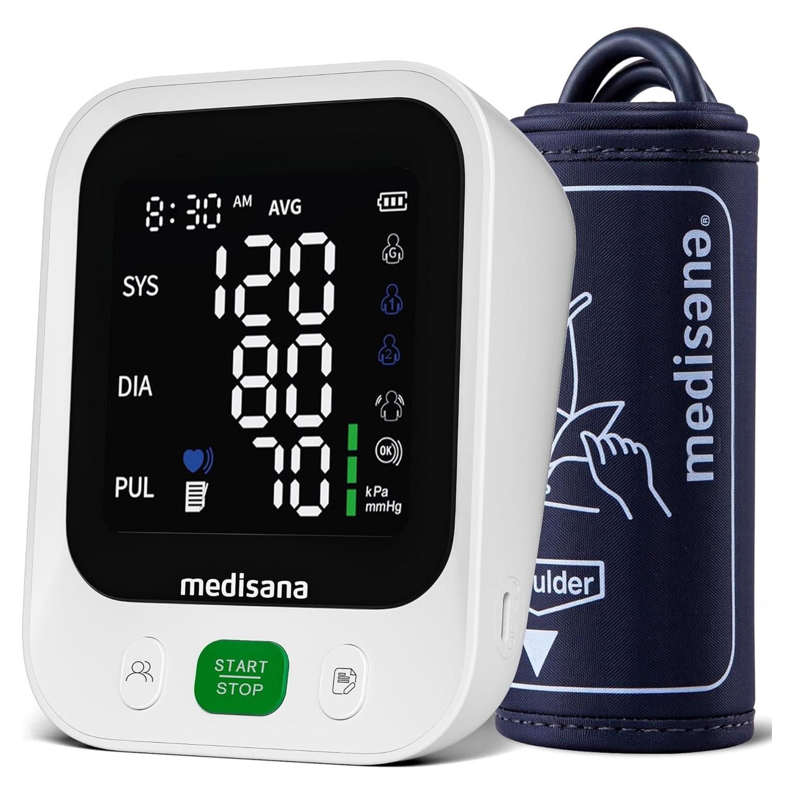 Monitor de Presión Arterial Medisana ARM-30T con Pantalla LED 4.5"