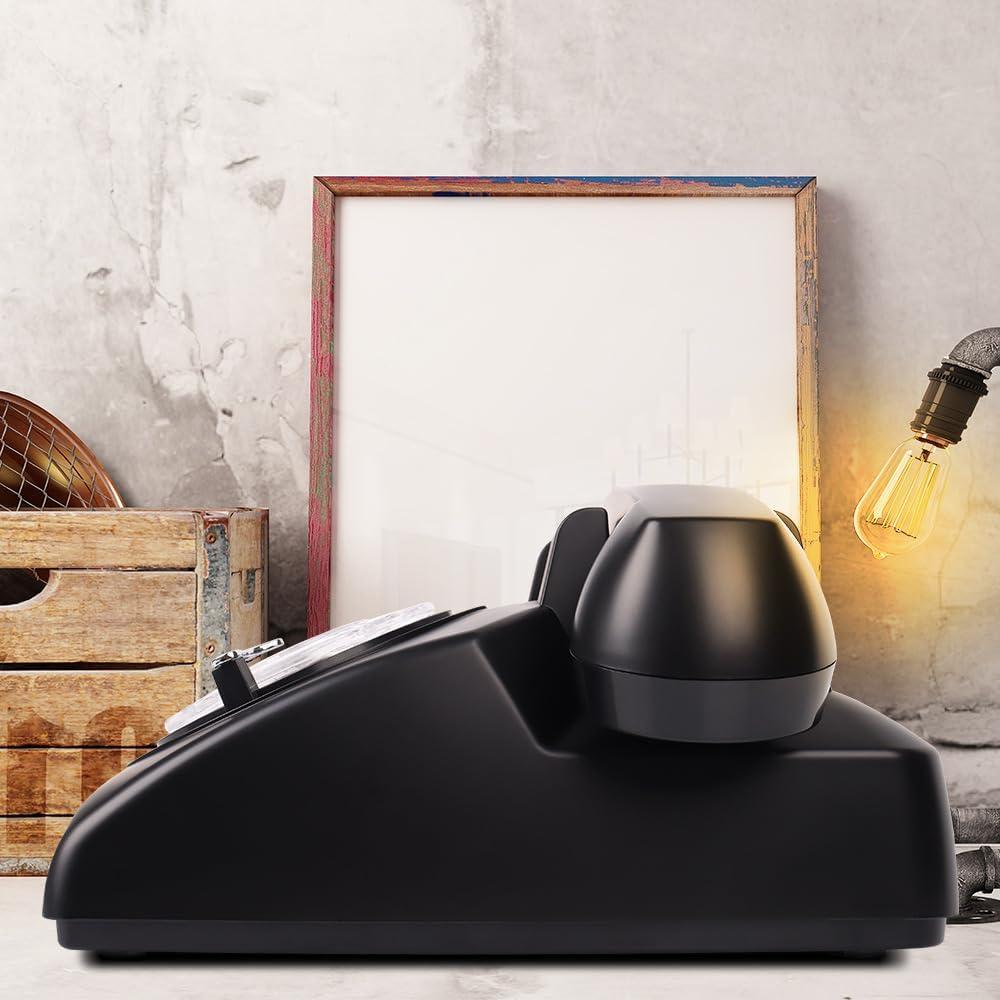 Teléfono Rotatorio Vintage Cheeta 8019 Negro con Redial