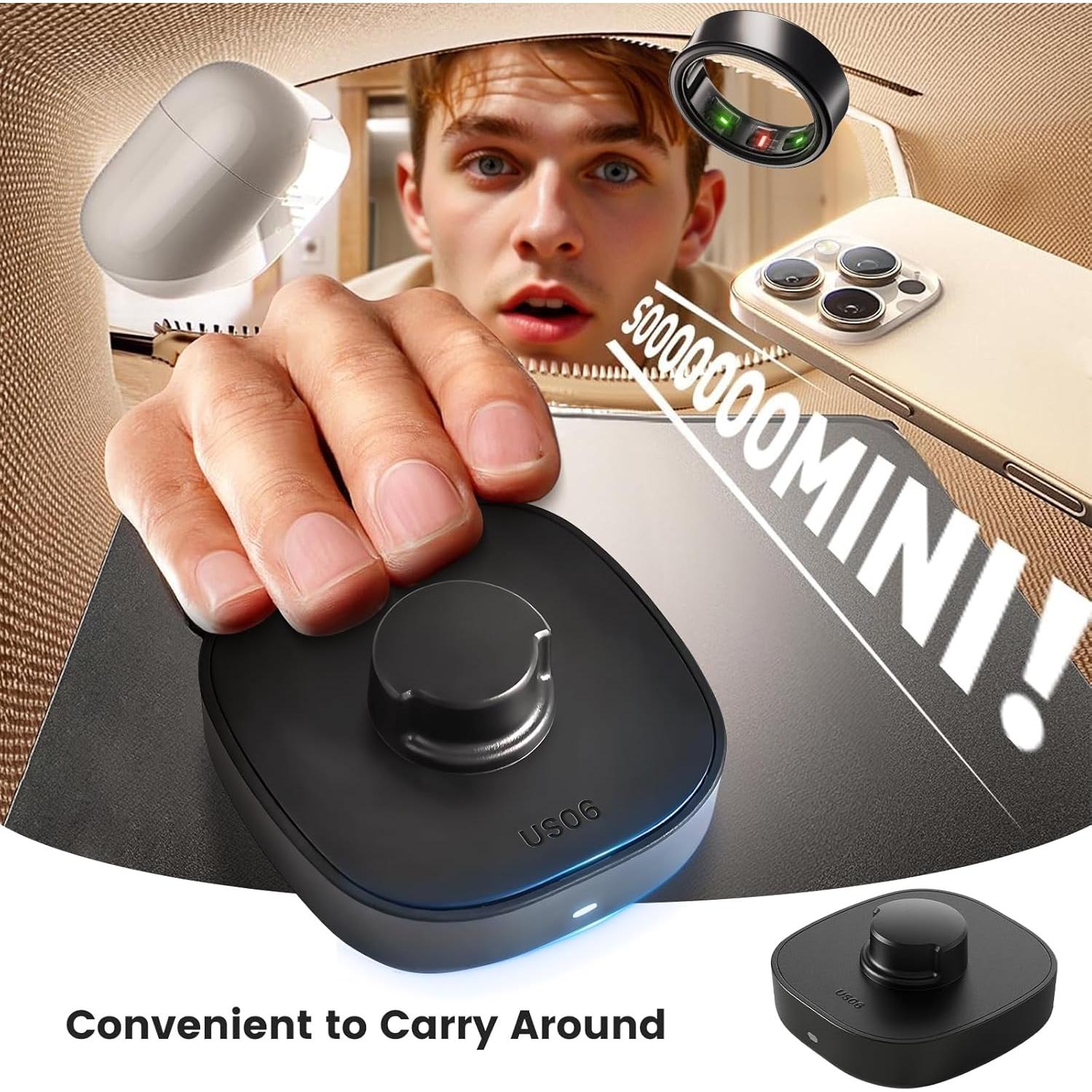 Cargador Rápido Oura Ring Gen 3 Sylacor USB-C Tamaño 6