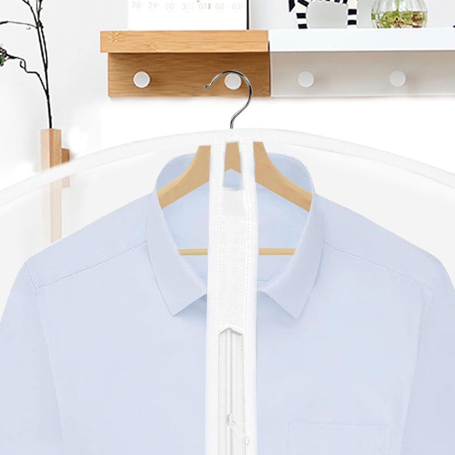 Juego de 8 Fundas de Ropa Pwsap Transpirables con Cremallera