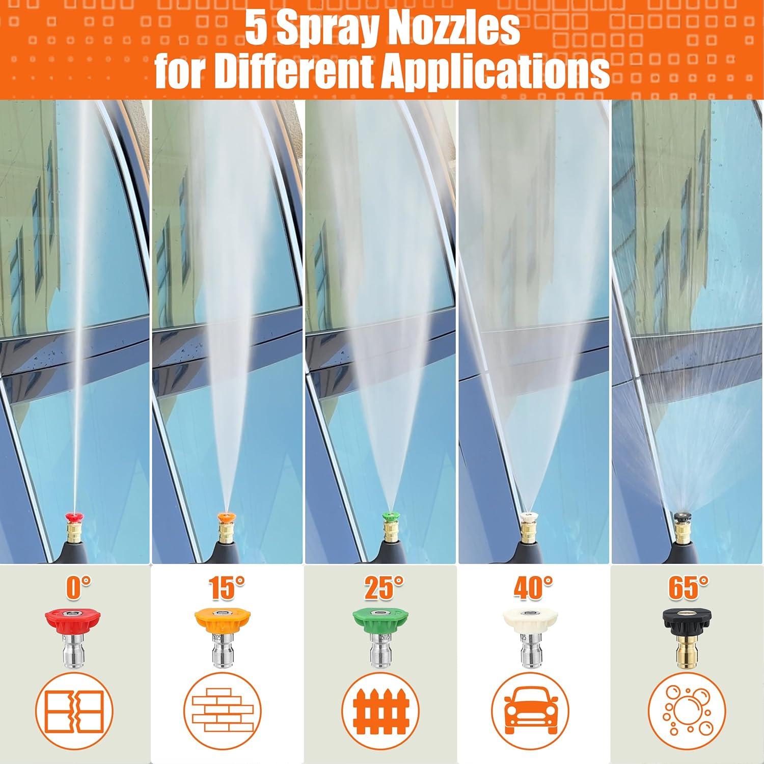 Pistola de Lavado a Presión JOEJET Doble con Caño de Espuma 1L