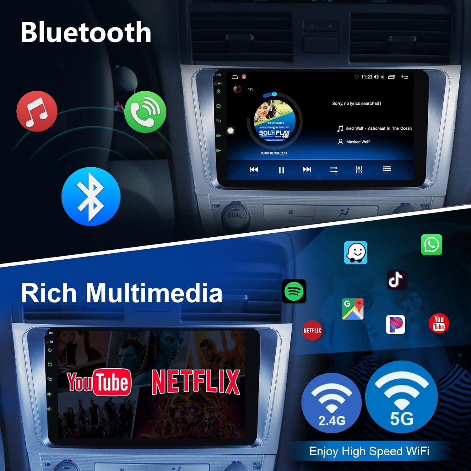 Radio de Coche 9" Cogamichi para Toyota Camry 2006-2011