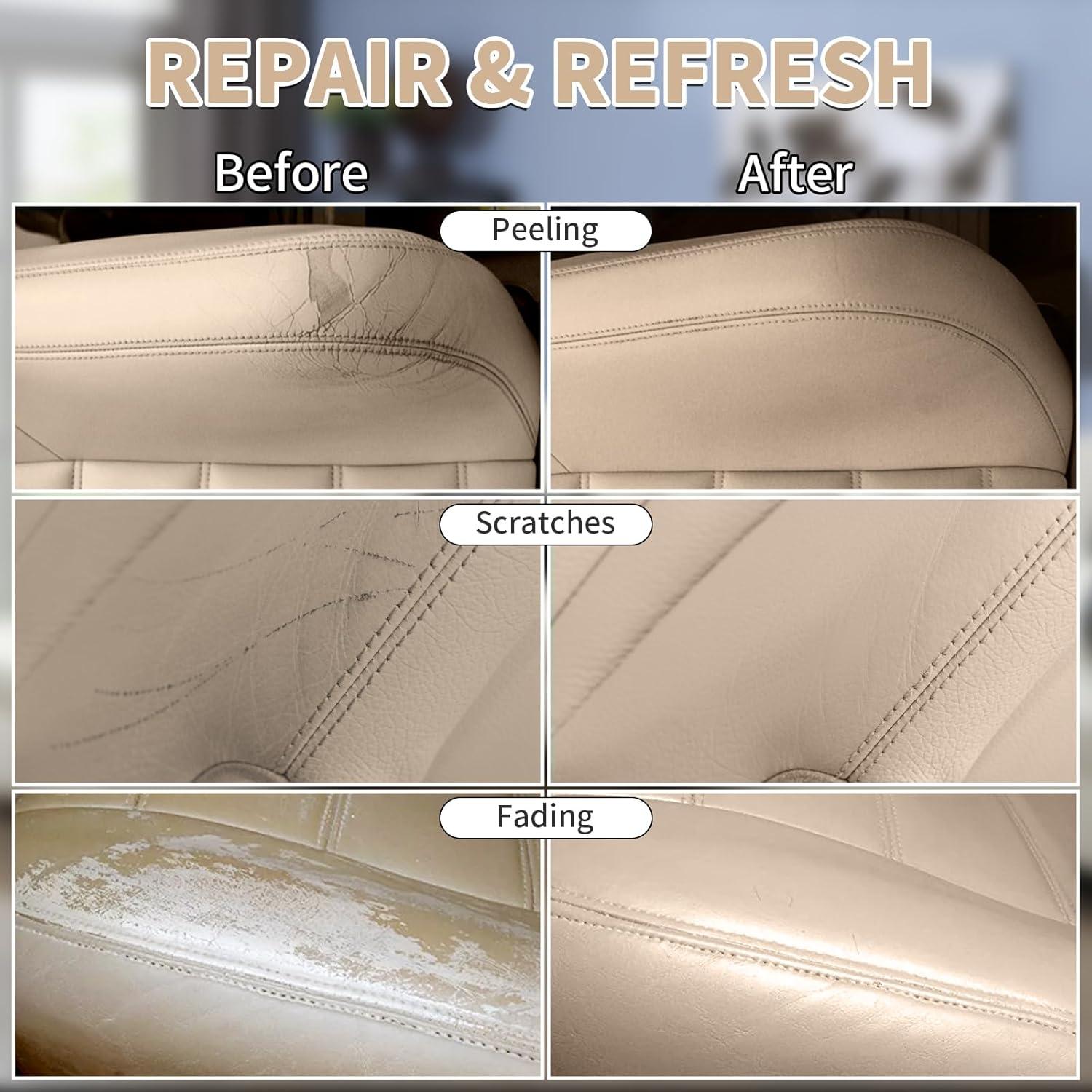 Bálsamo de Recoloración de Cuero Beige BSCPAM 240g