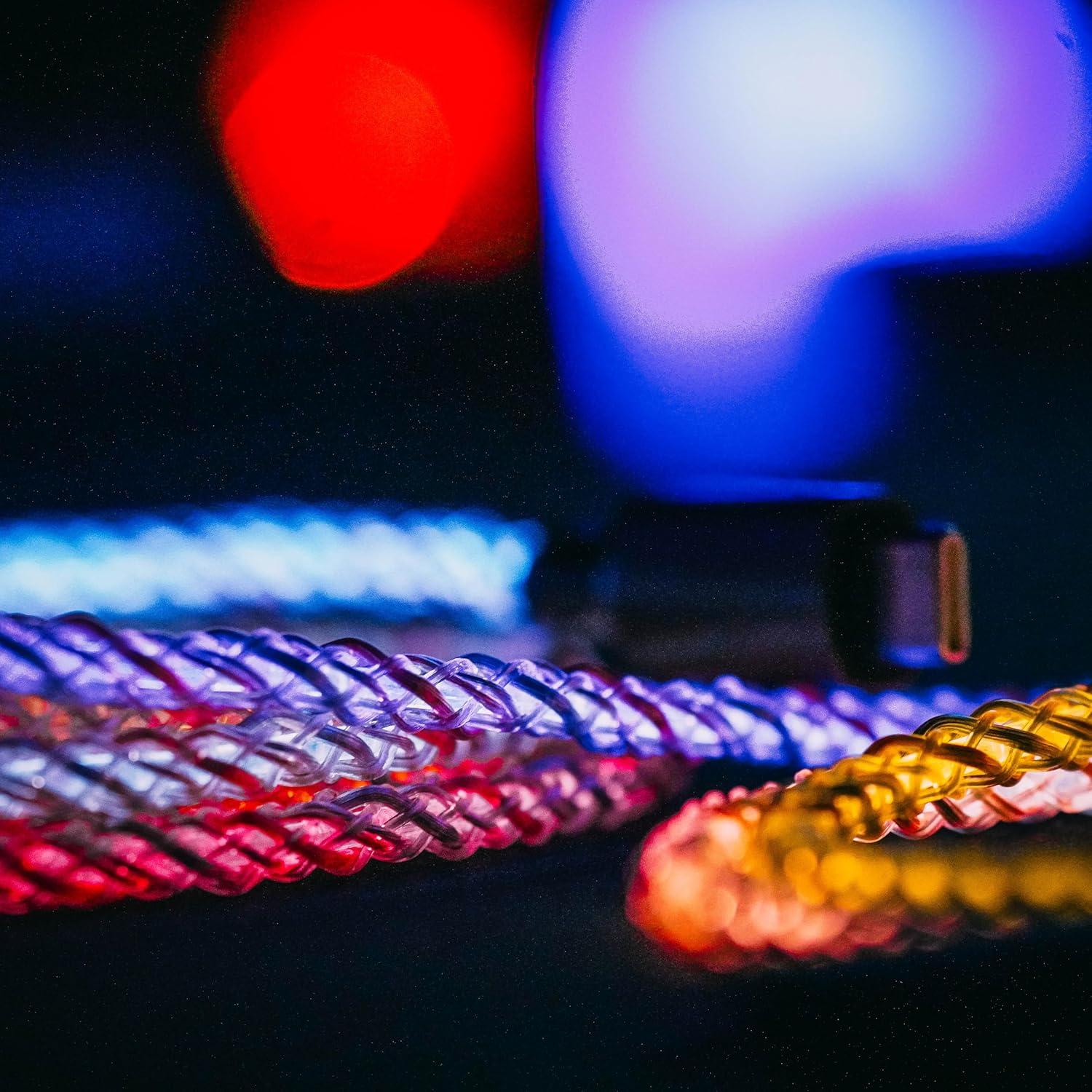 Cable de Carga Iluminado PlayVital 2M Tipo C para PS5/Xbox