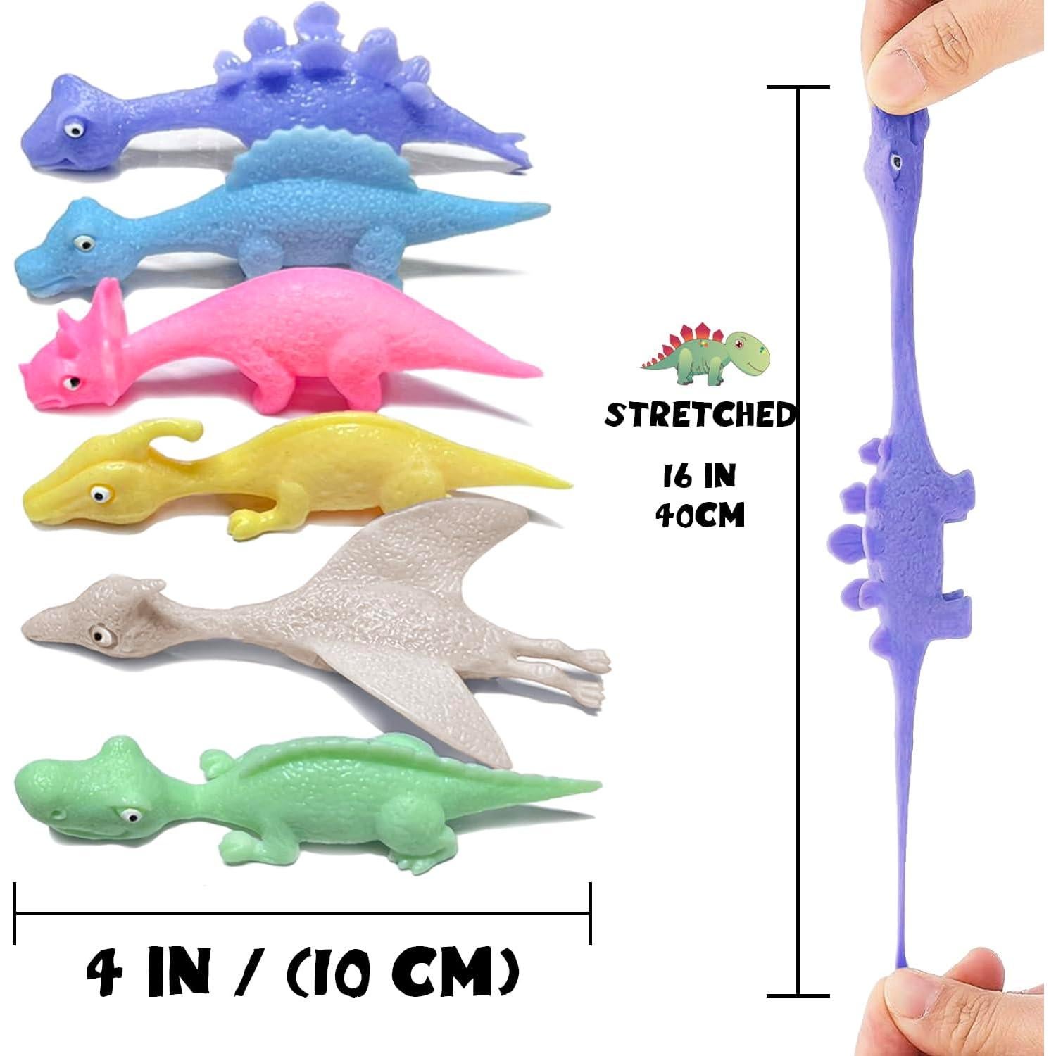 Juguetes de Dedo Dinosaurio con Lanzador Jishi 12pcs