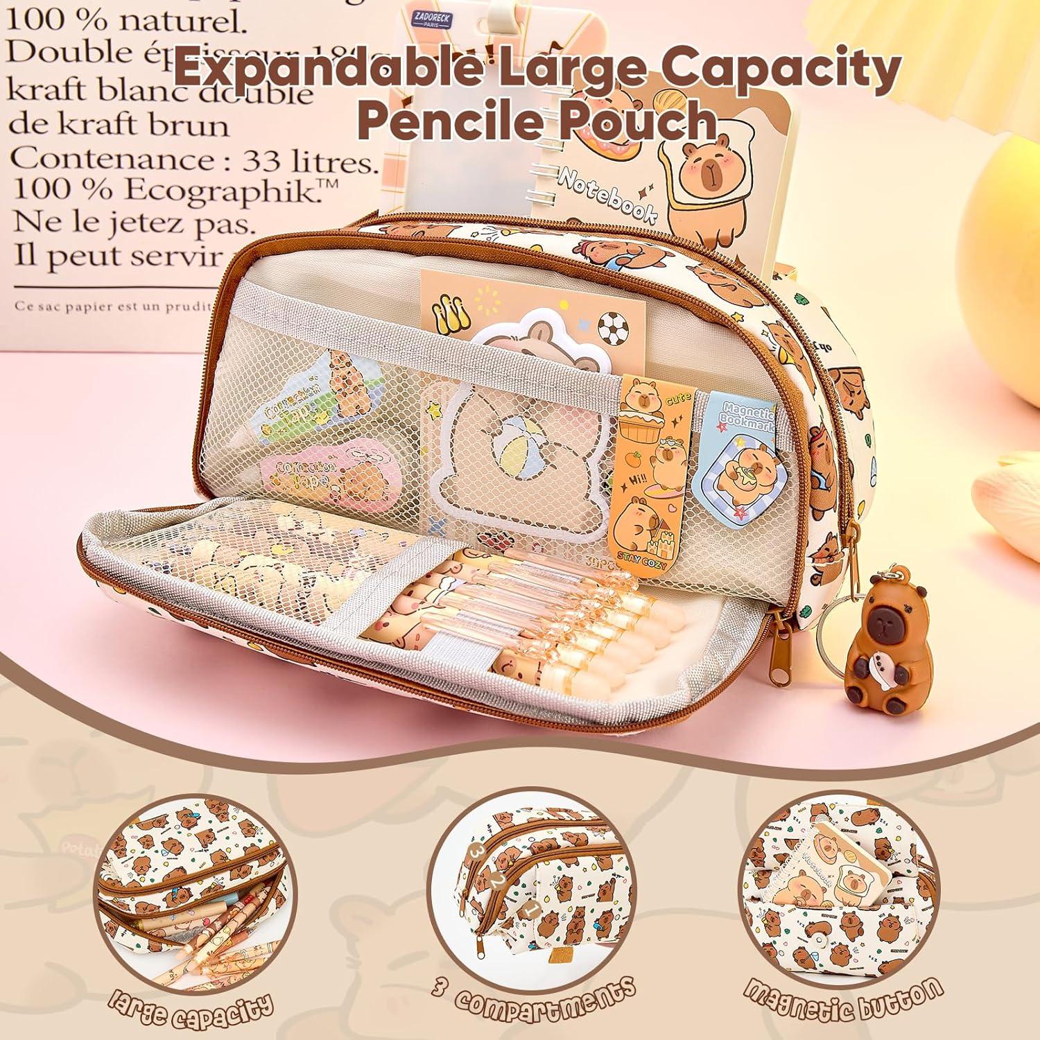 Juego de Papelería Kawaii Zadoreck - 28 Piezas para Niños