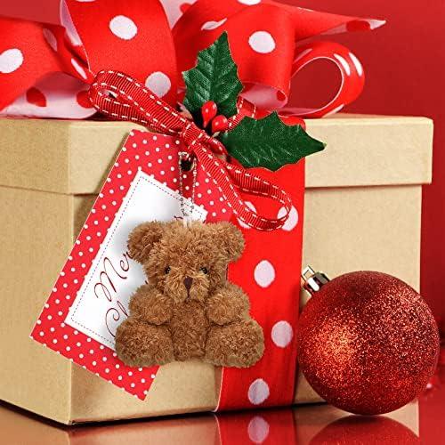 Lote de 24 Mini Ositos de Peluche 10 cm HyDren - Suaves y Adorables