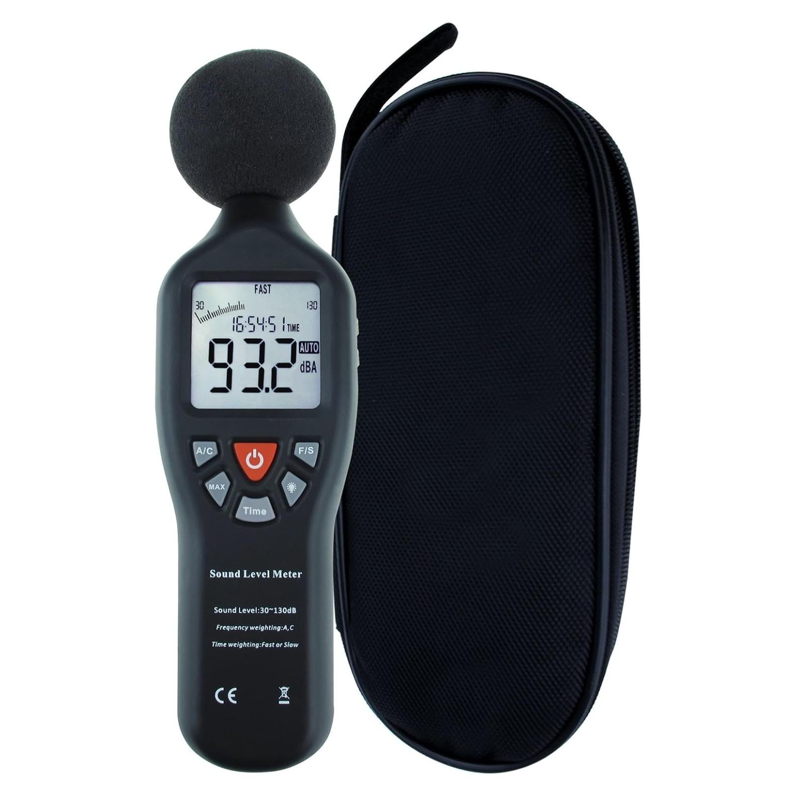 Medidor de Decibelios Digital Gain Express SLM-24 30-130dB