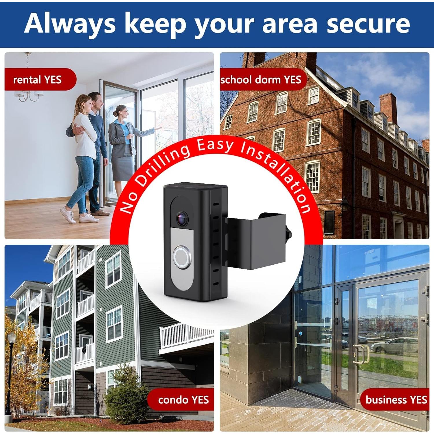 Soporte Antirrobo KIMILAR para Videoportero Ring/Blink