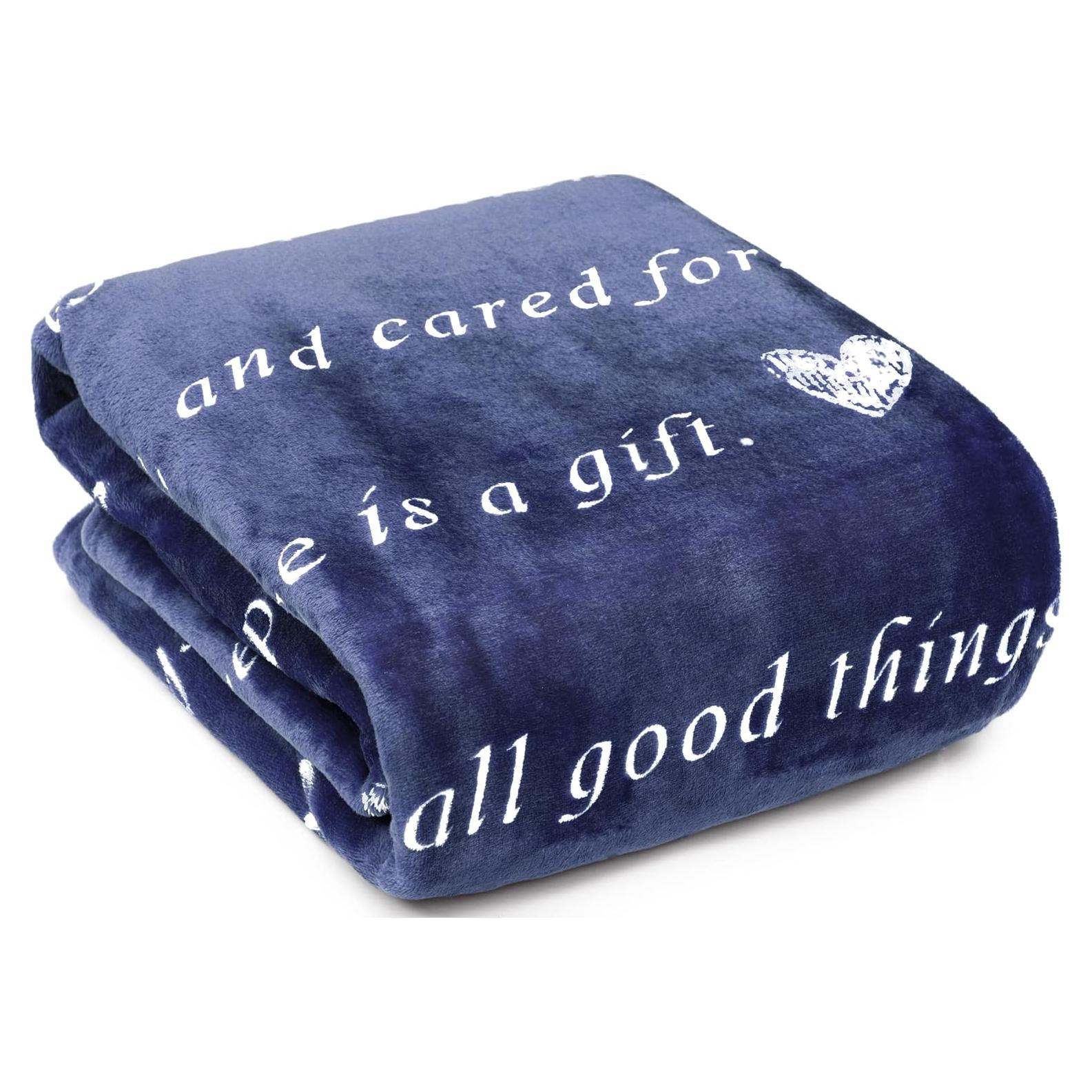 Manta Wolf Creek Luz y Amor 50x60 cm Franela Suave