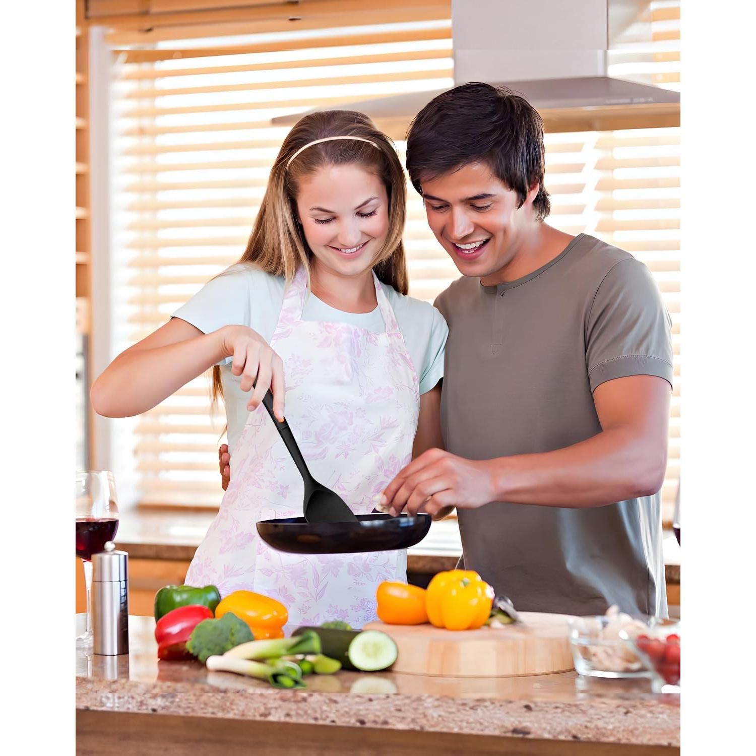 Juego de Utensilios de Cocina de Silicona DaiRen - 4 Piezas