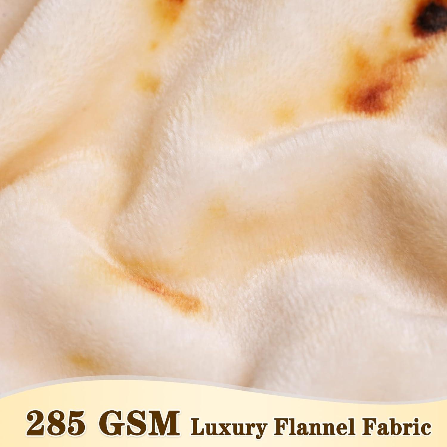 Manta de Tortilla Burrito MerMaker 119 cm Franela Beige