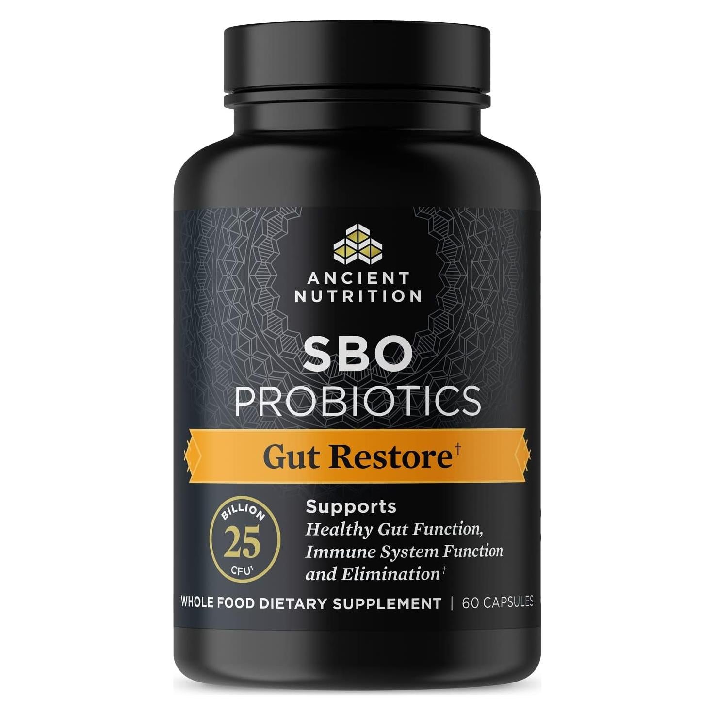 Probioticos SBO Nutrición Antigua 60 Cápsulas Salud Intestinal
