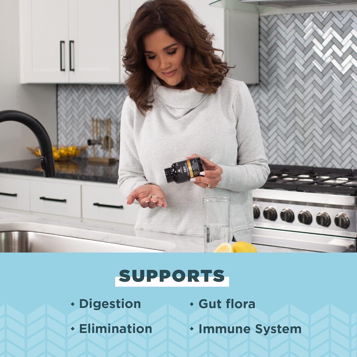 Probioticos SBO Nutrición Antigua 60 Cápsulas Salud Intestinal