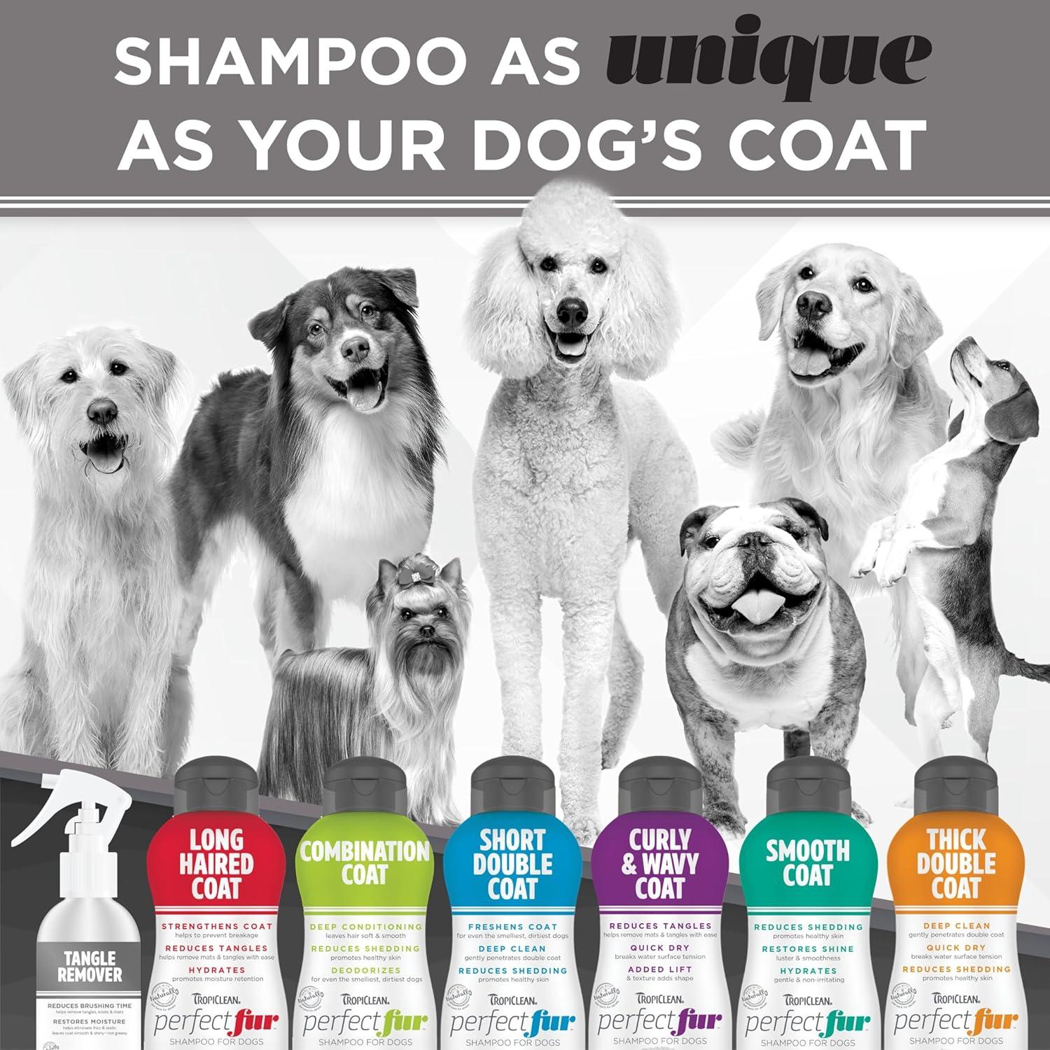 Spray Desenredante TropiClean Perfect Fur 236.6 ml - Para Perros