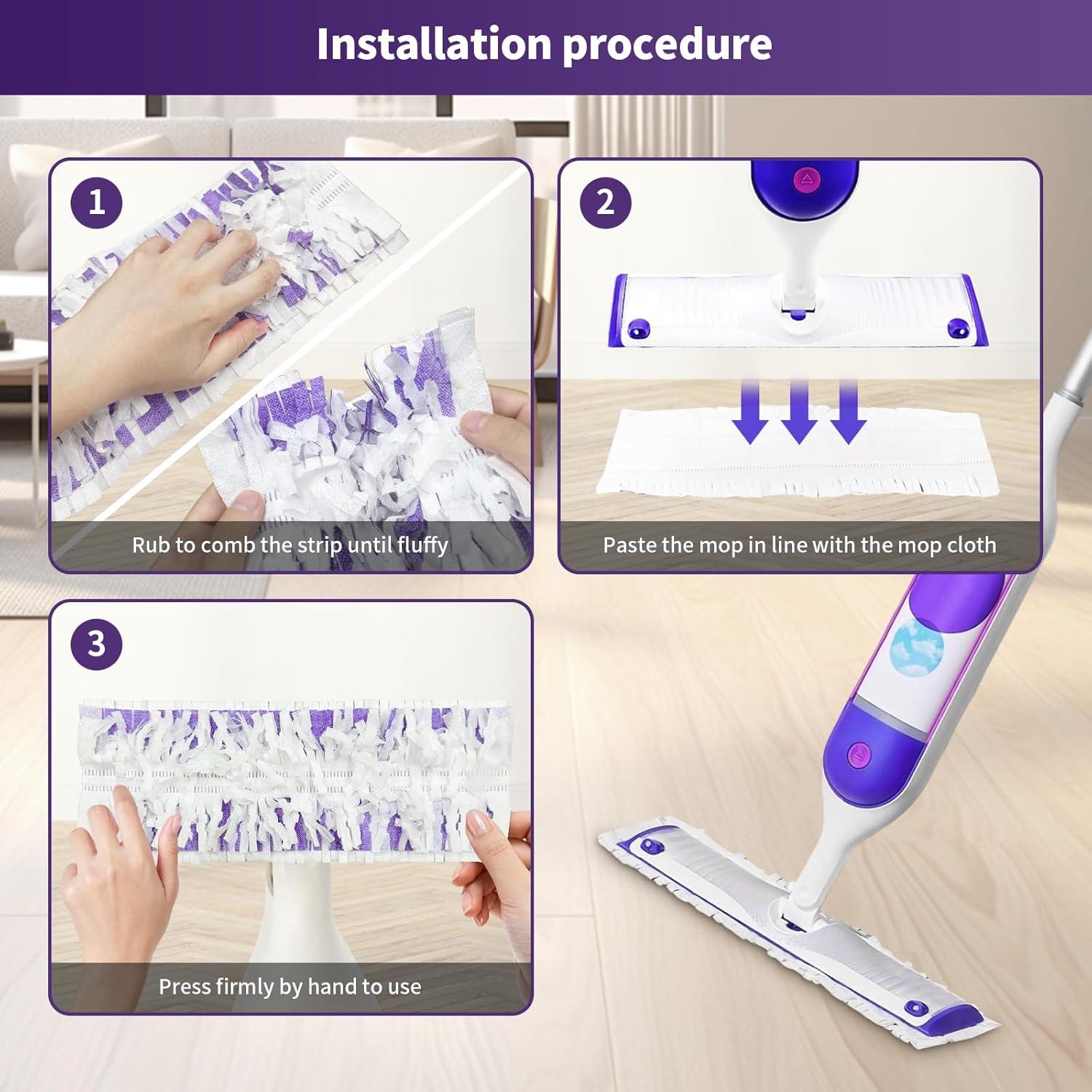16 Recargas Almohadillas Desechables Mopa PowerMop BYOFI