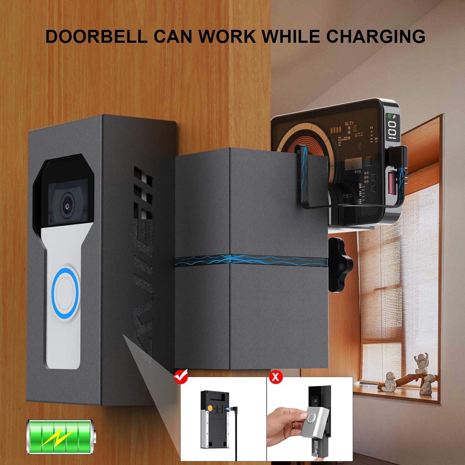 Montaje Antirrobo para Timbre de Video Bleu Clair - Metal