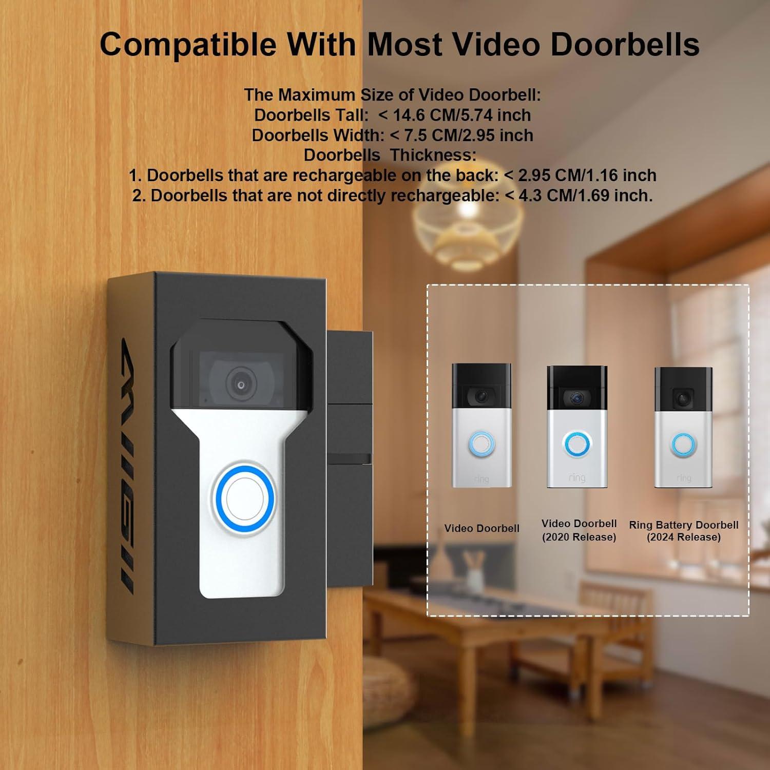 Montaje Antirrobo para Timbre de Video Bleu Clair - Metal