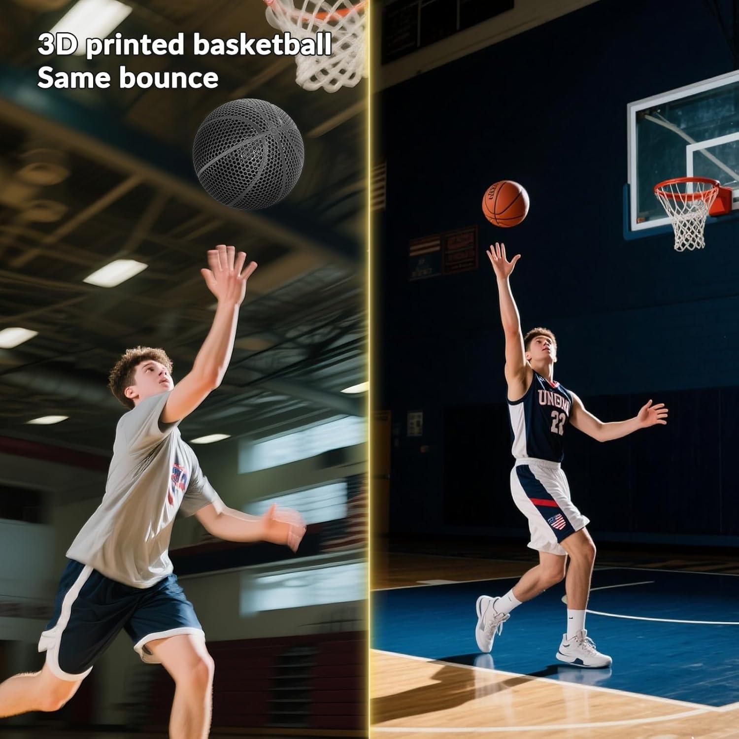 Balón de Baloncesto Lucong AB-1 Sin Aire Tamaño 7 Ecológico