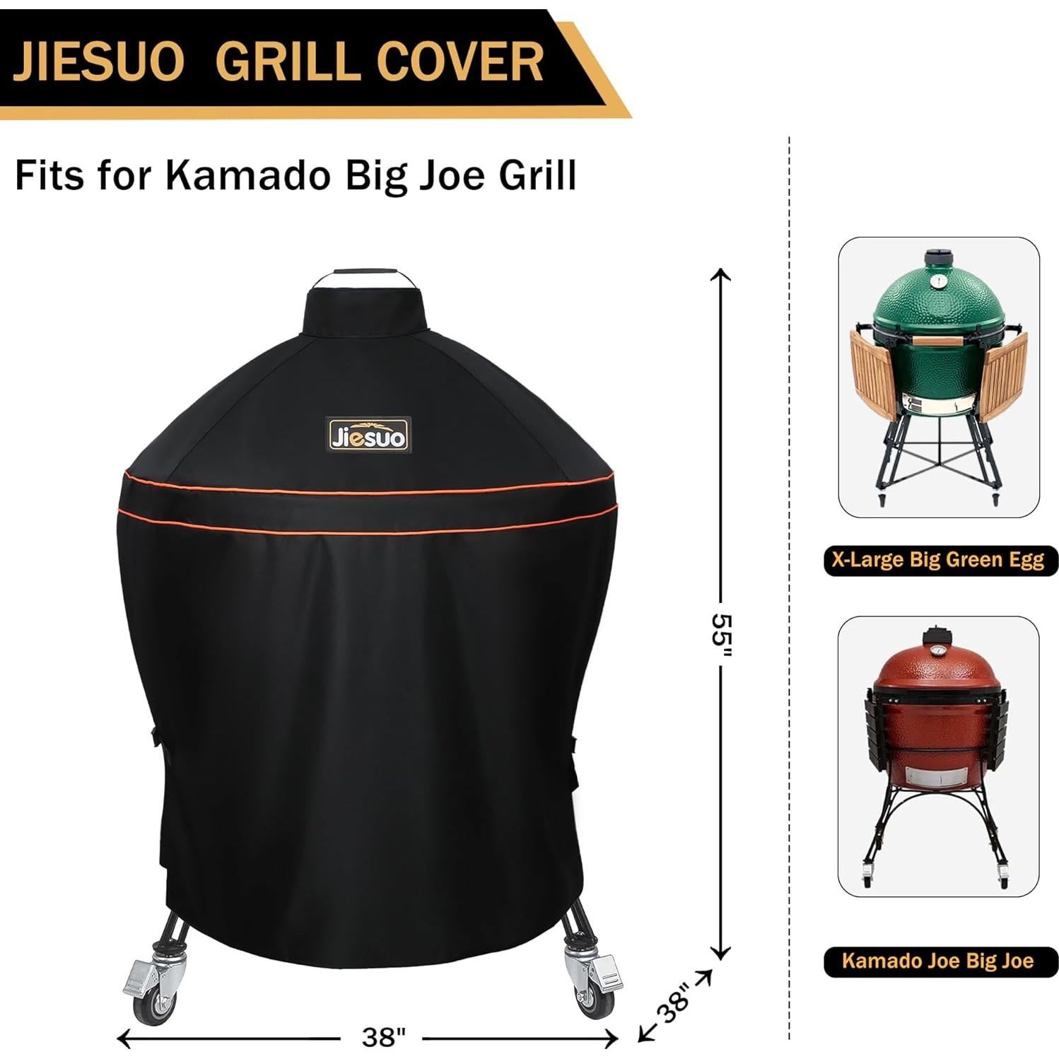 Funda para Parrilla JIESUO KAMADO Big Joe 24" Impermeable