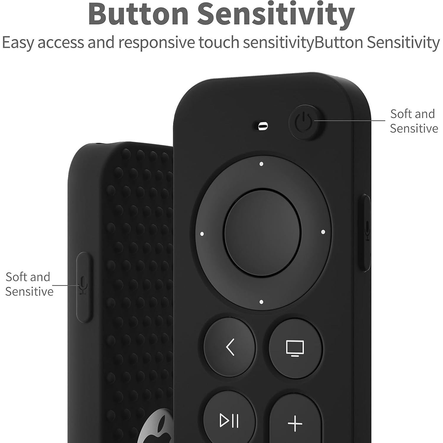 Funda de Silicona Hi Color para Control Remoto Siri Apple TV 4K