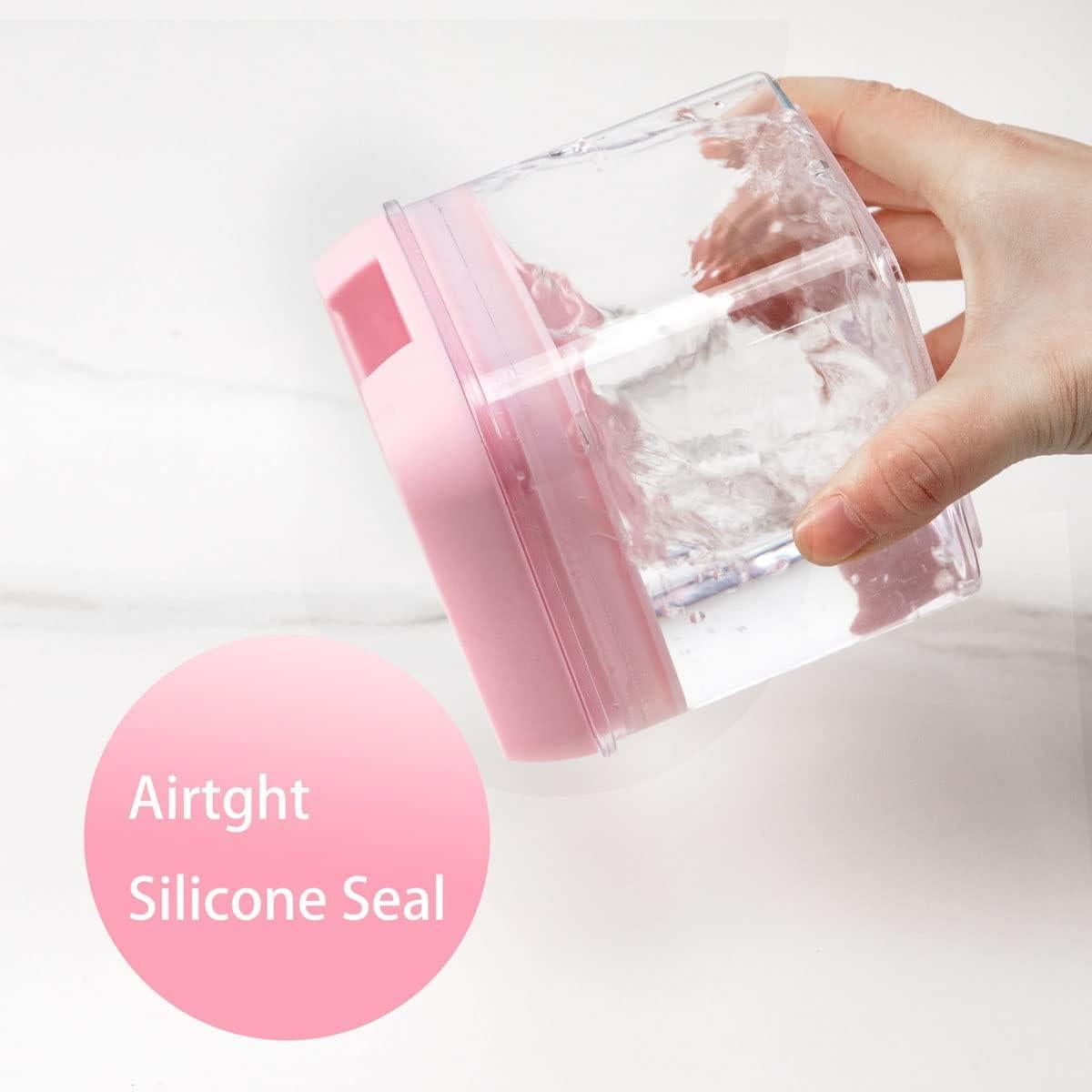 Conjunto de 10 Contenedores Herméticos U-QE Rosa 5.5L BPA Free