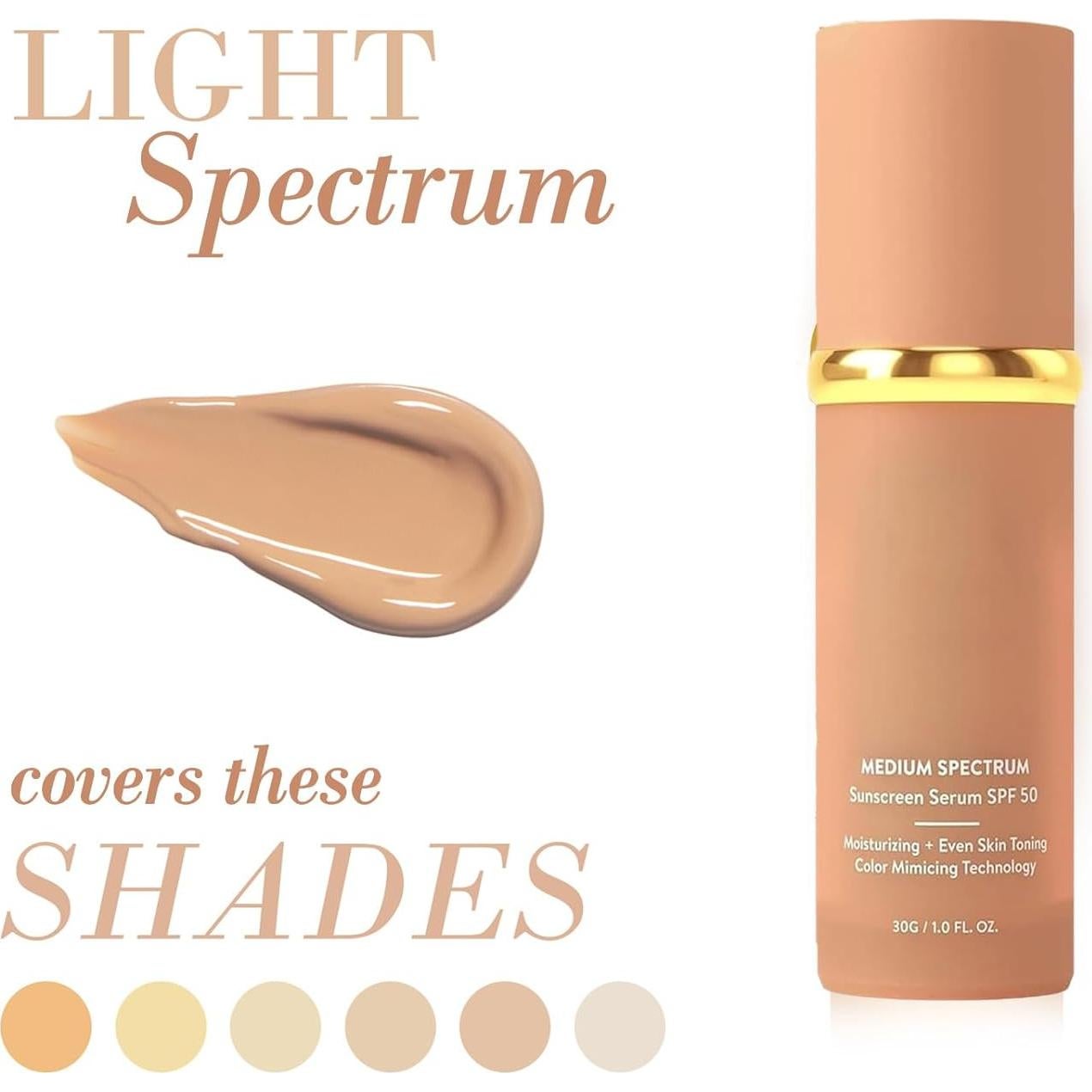 Base de Maquillaje Líquido Rulinal 30 ml Color Natural SPF 50+