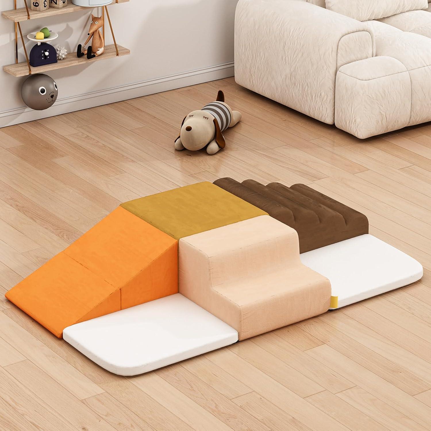 Juego de Bloques de Espuma para Escalar BanaSuper 6 Piezas