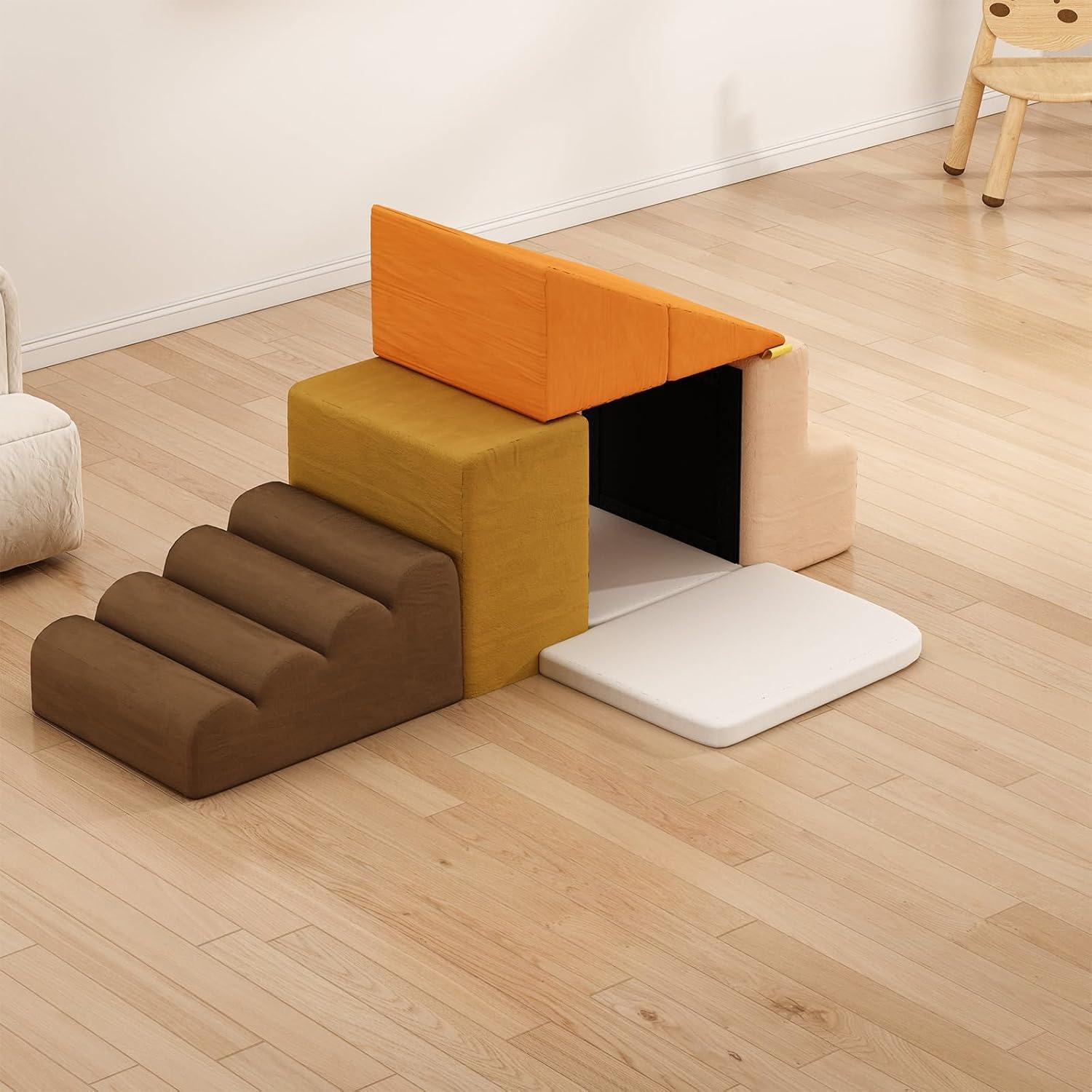 Juego de Bloques de Espuma para Escalar BanaSuper 6 Piezas