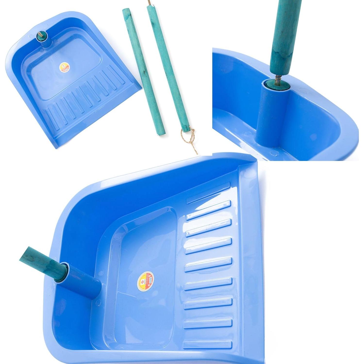 Juego de Escoba y Recogedor TTS Para el Hogar - 3 Piezas