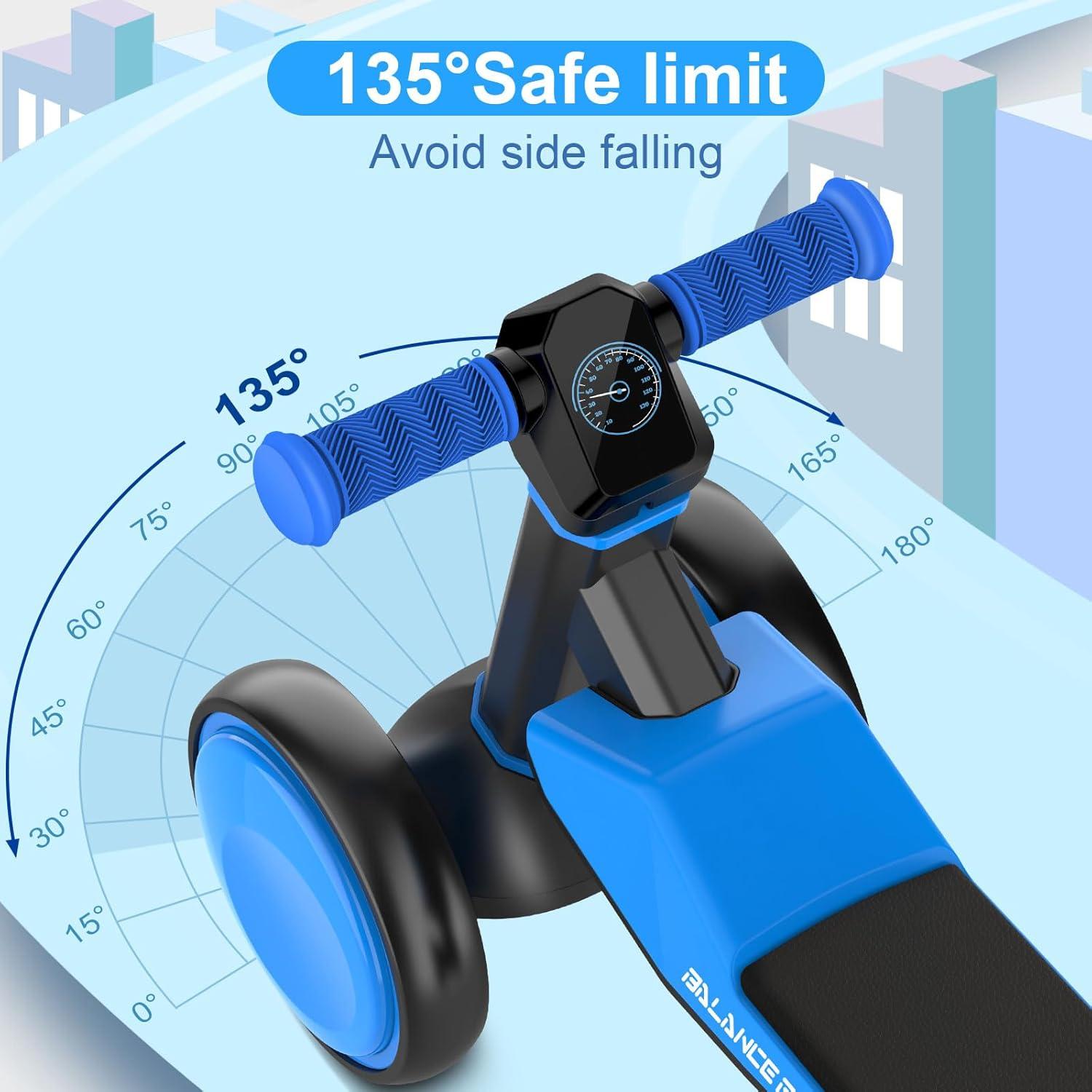 Bicicleta de Equilibrio ESPRAY Azul para Bebés 12-24 Meses