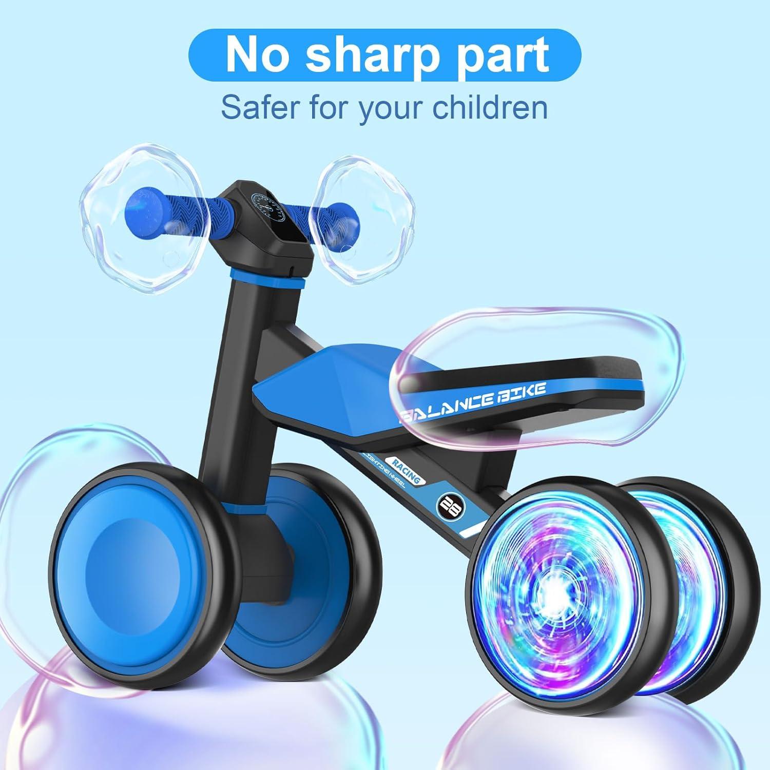 Bicicleta de Equilibrio ESPRAY Azul para Bebés 12-24 Meses