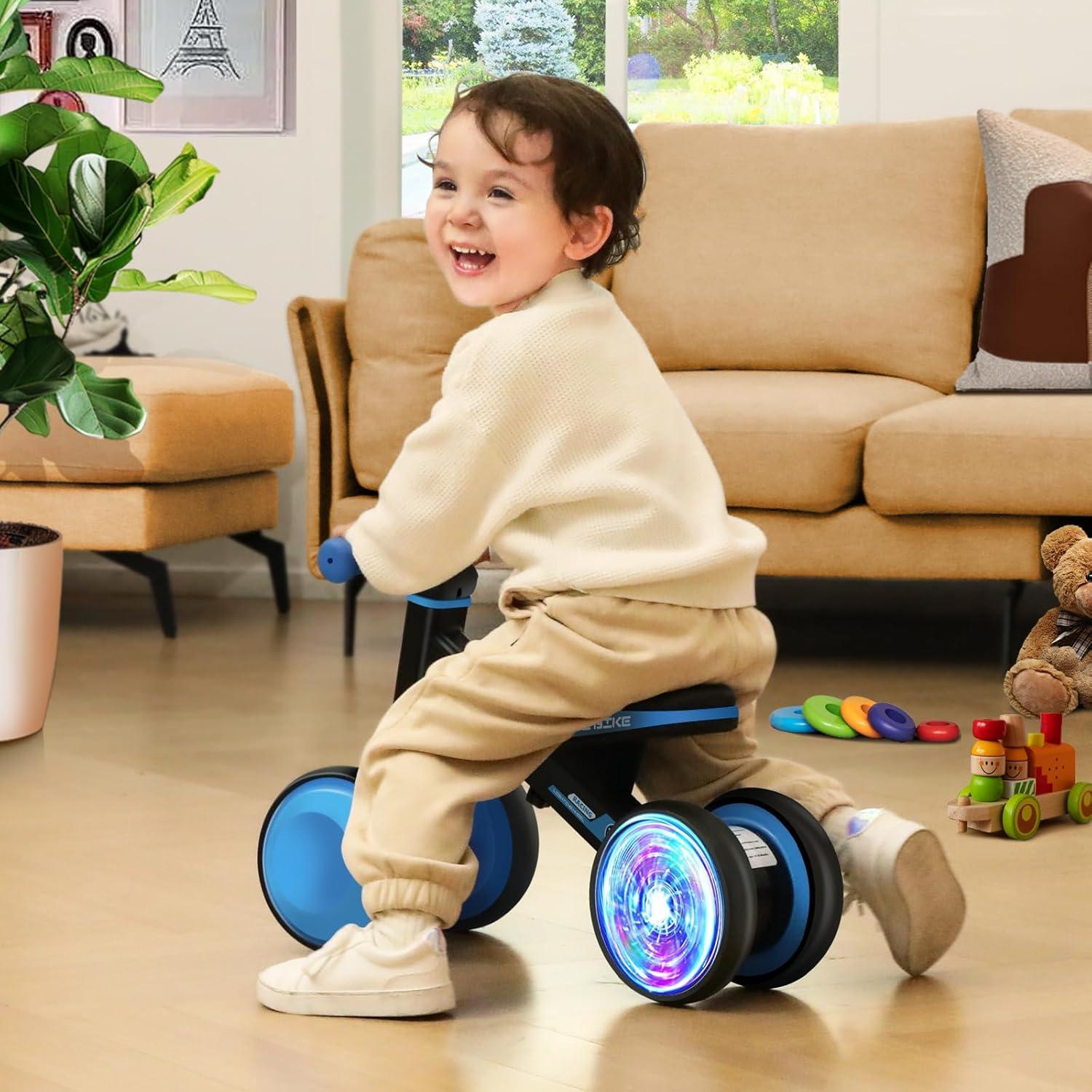 Bicicleta de Equilibrio ESPRAY Azul para Bebés 12-24 Meses