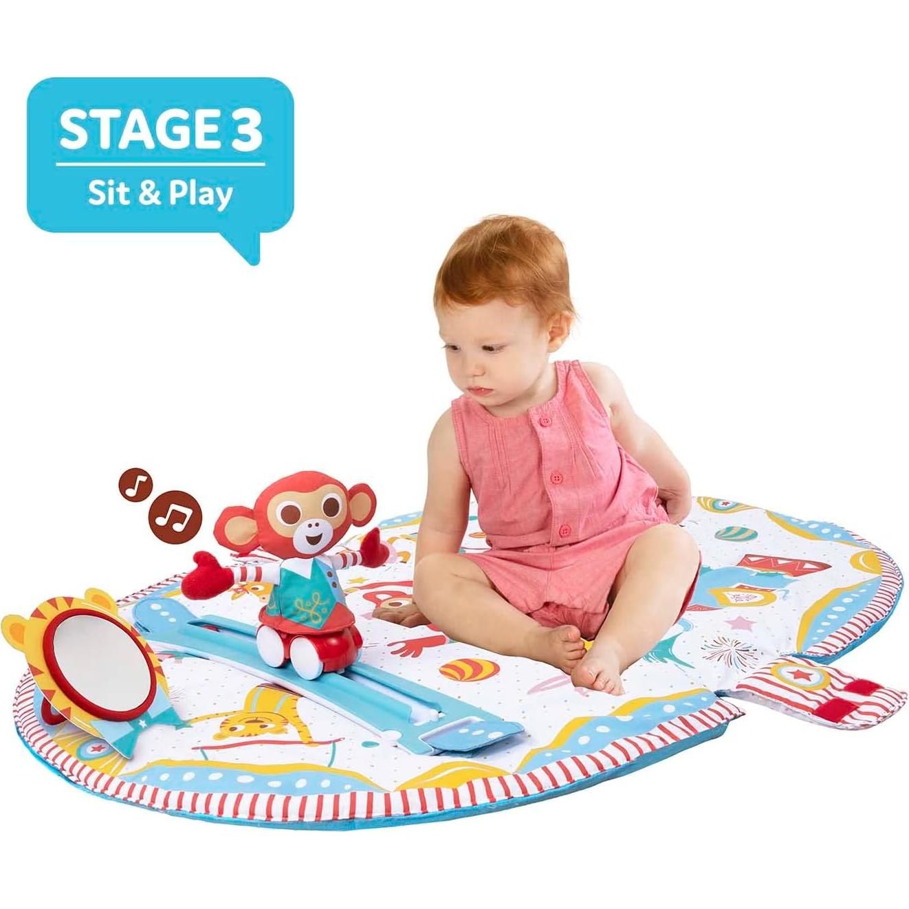 Gimnasio de Juego 3 en 1 Yookidoo Circus Playland 0-12 meses