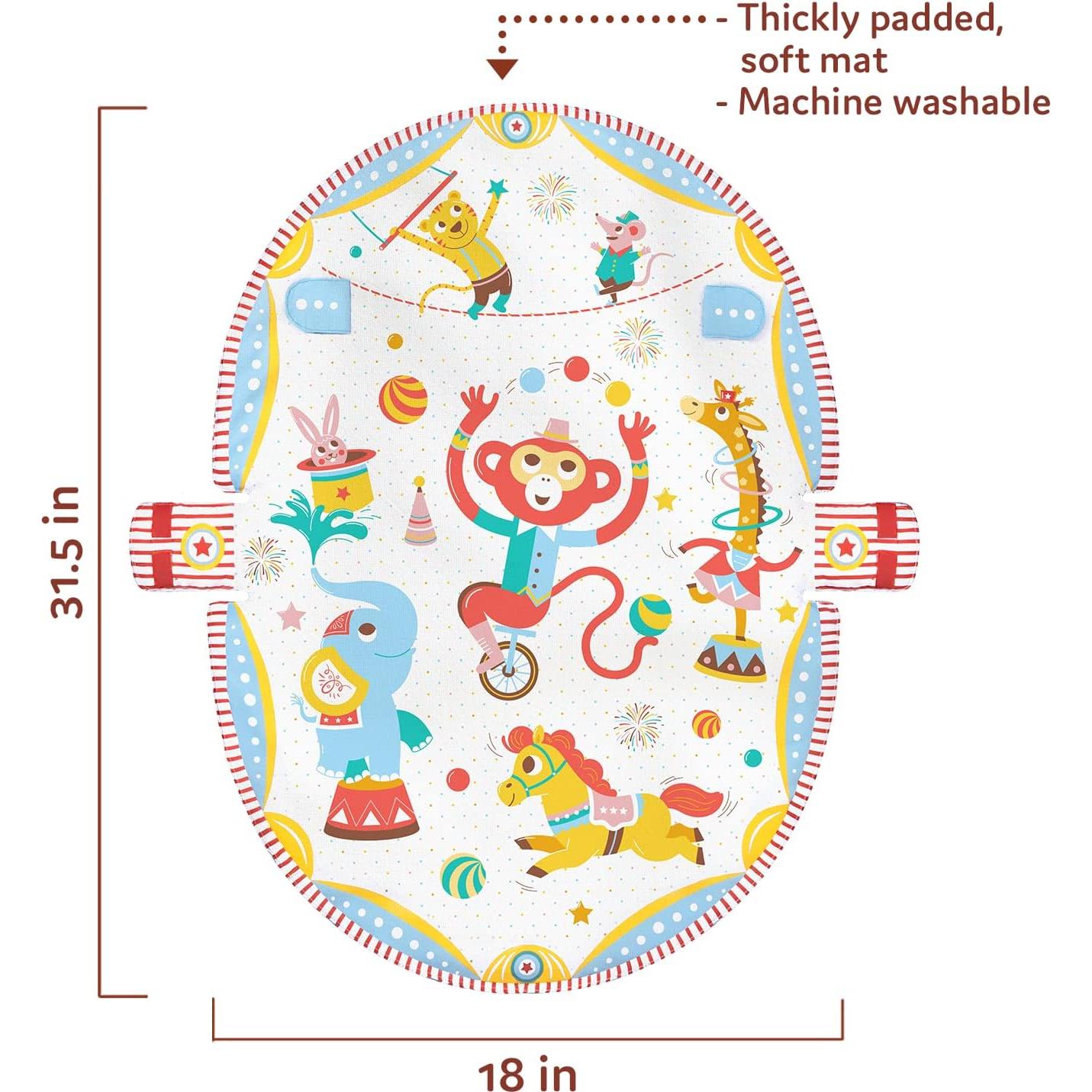 Gimnasio de Juego 3 en 1 Yookidoo Circus Playland 0-12 meses