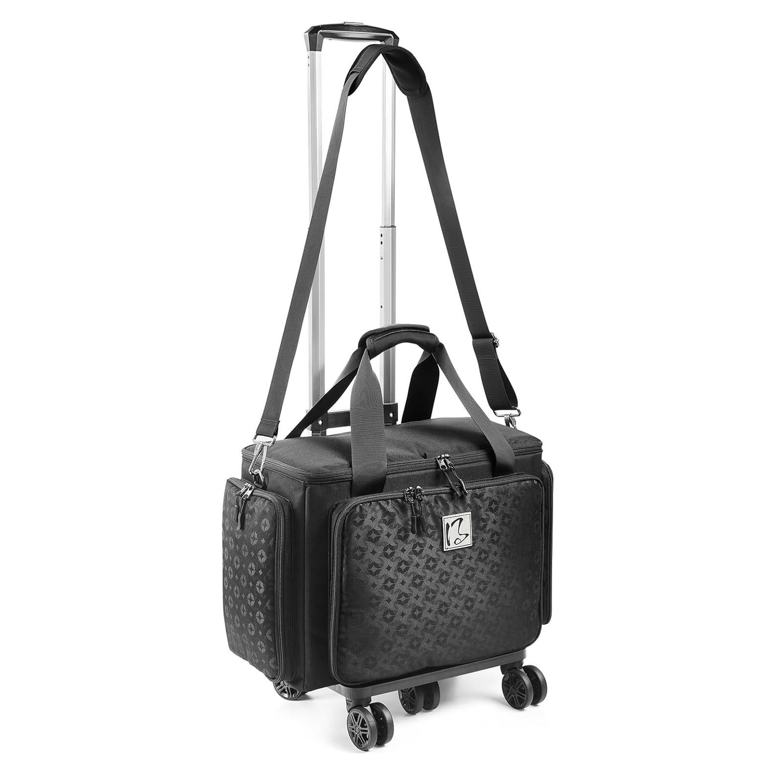 Bolsa de máquina de coser con carro YKK, 48.3x27.9x33 cm