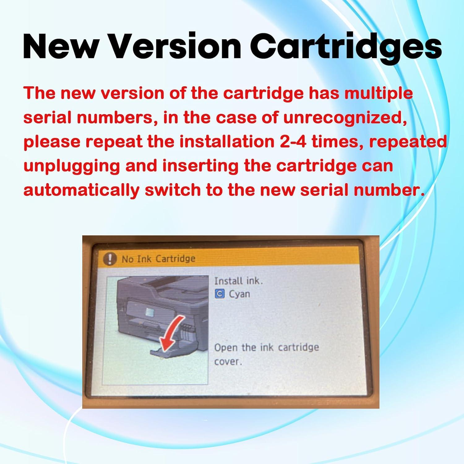 Cartuchos de Tinta Negra Miss Deer LC406XL Compatibles Brother