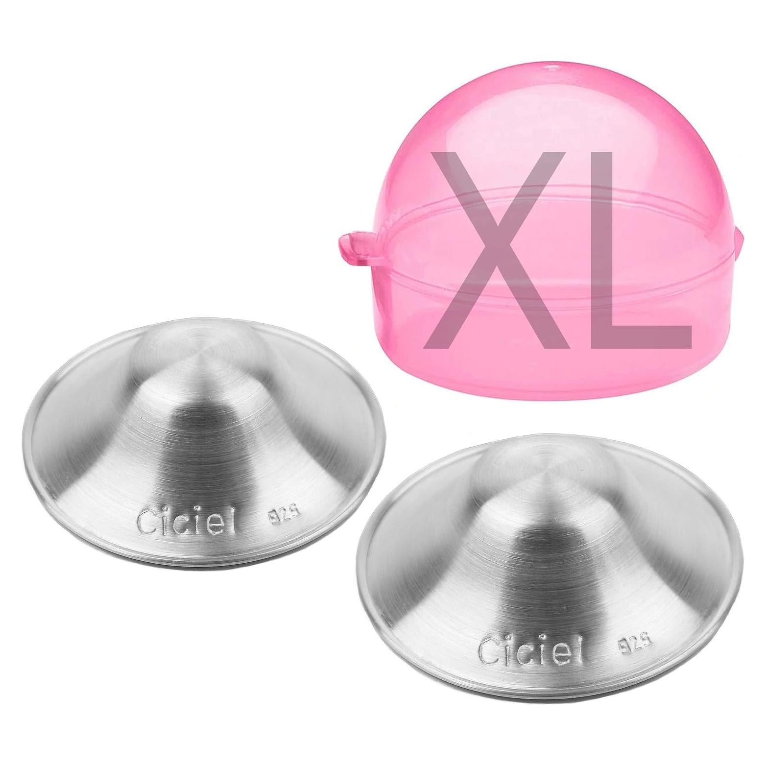 Copas de Lactancia de Plata 925 Ciciel XL - Protectores de Pezón