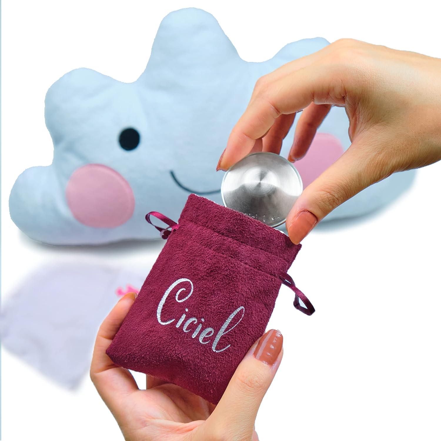 Copas de Lactancia de Plata 925 Ciciel XL - Protectores de Pezón