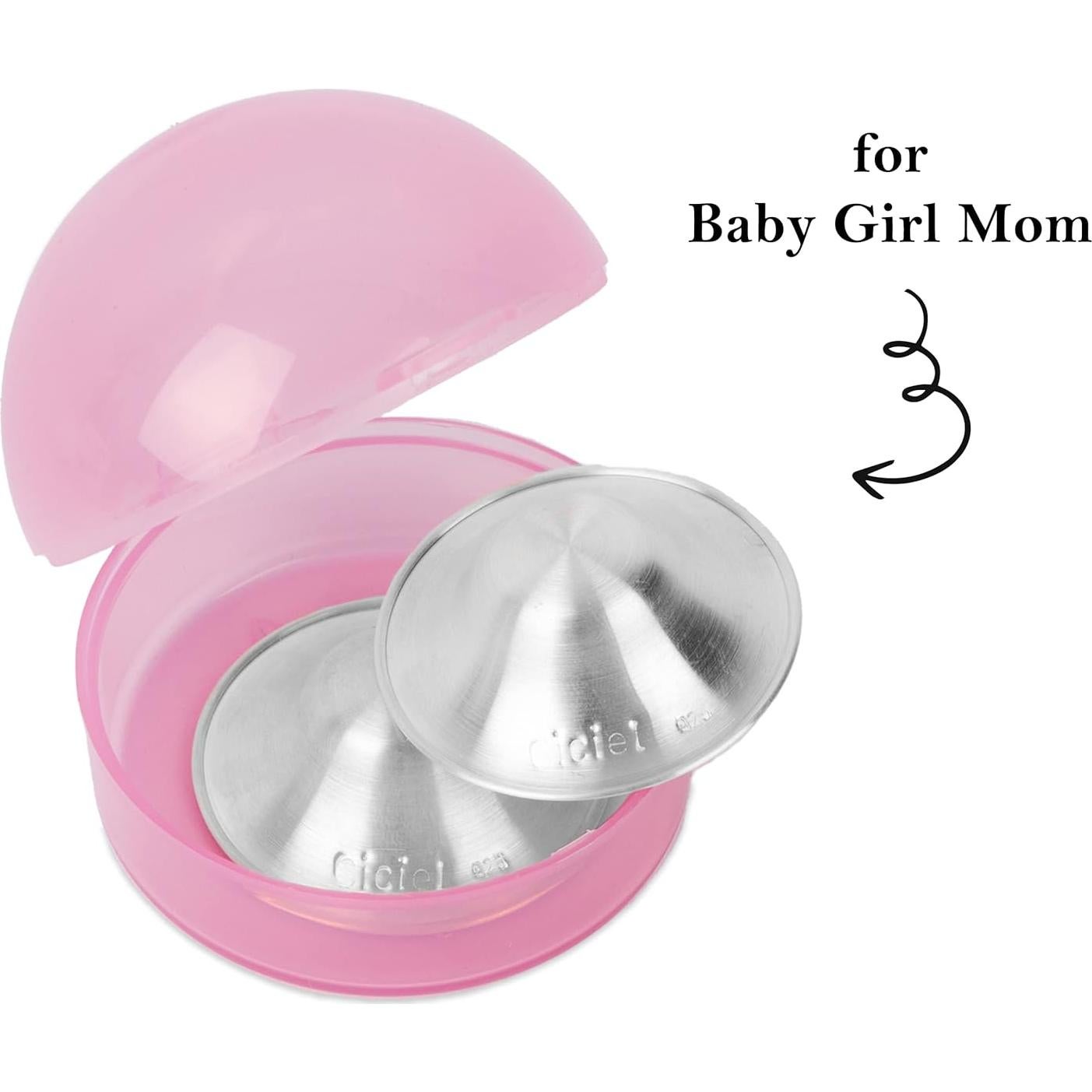 Copas de Lactancia de Plata 925 Ciciel XL - Protectores de Pezón