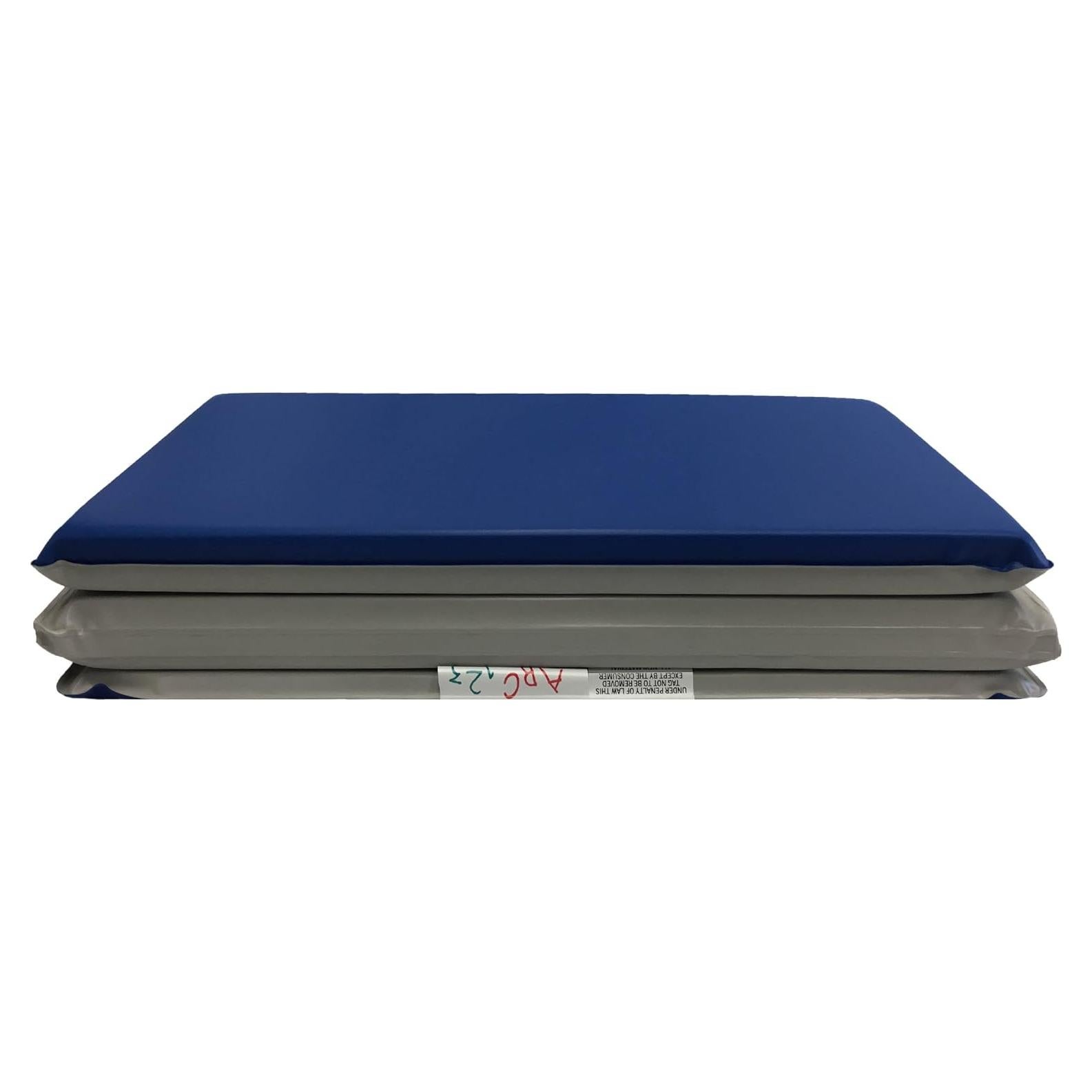 Colchoneta KinderMat para Niños 116.8x53.3 cm Gris/Azul