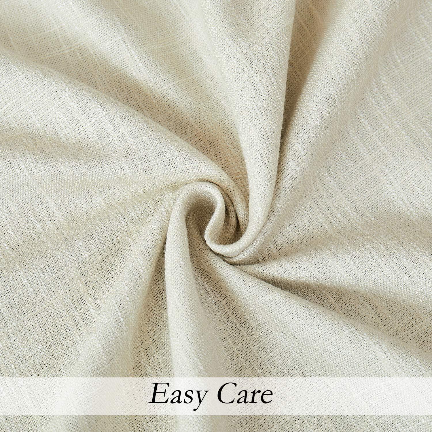 Cortinas de Oscurecimiento Total Central Park Beige 50x63" 2 Paneles