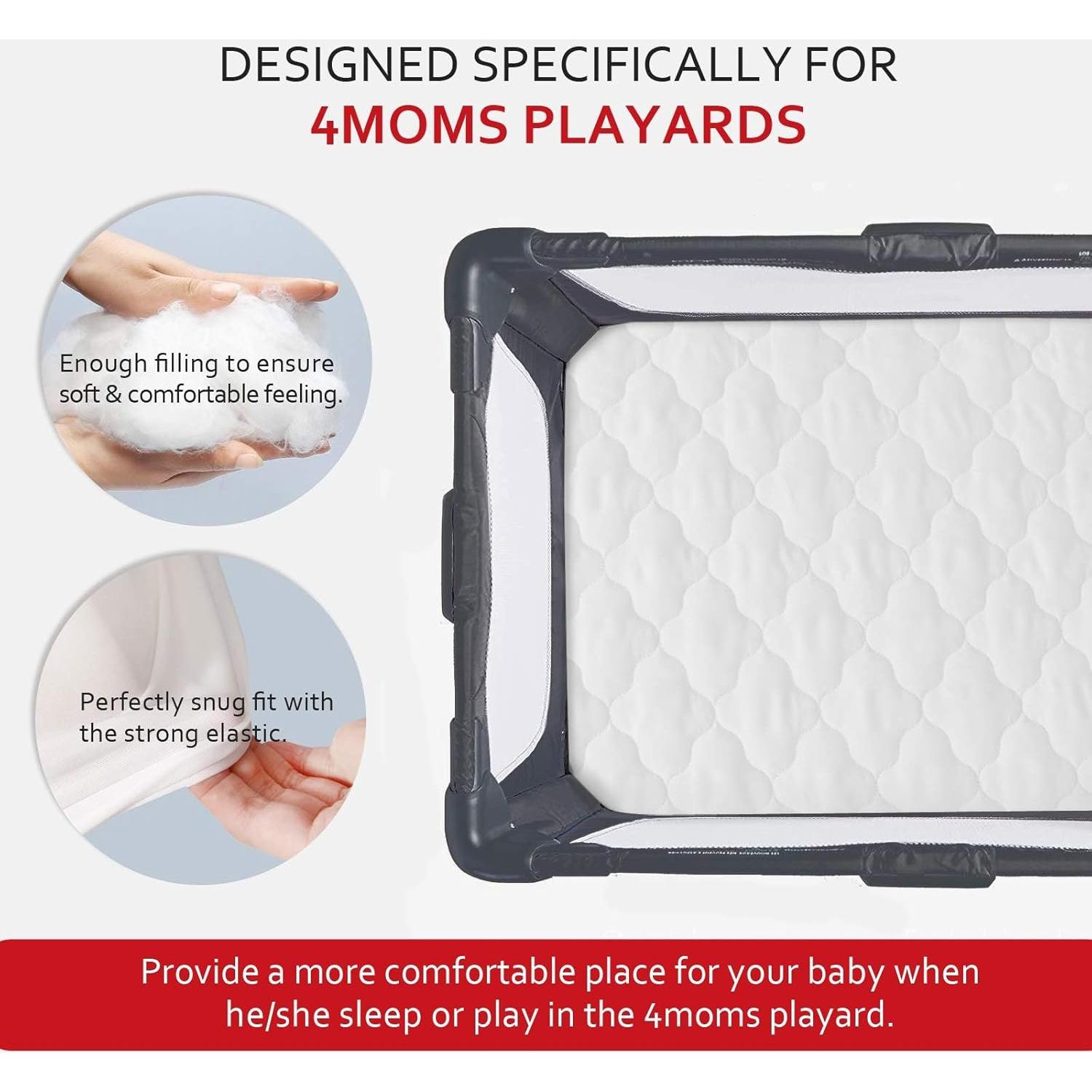 Funda Impermeable Moonsea para Colchón Pack and Play 4moms